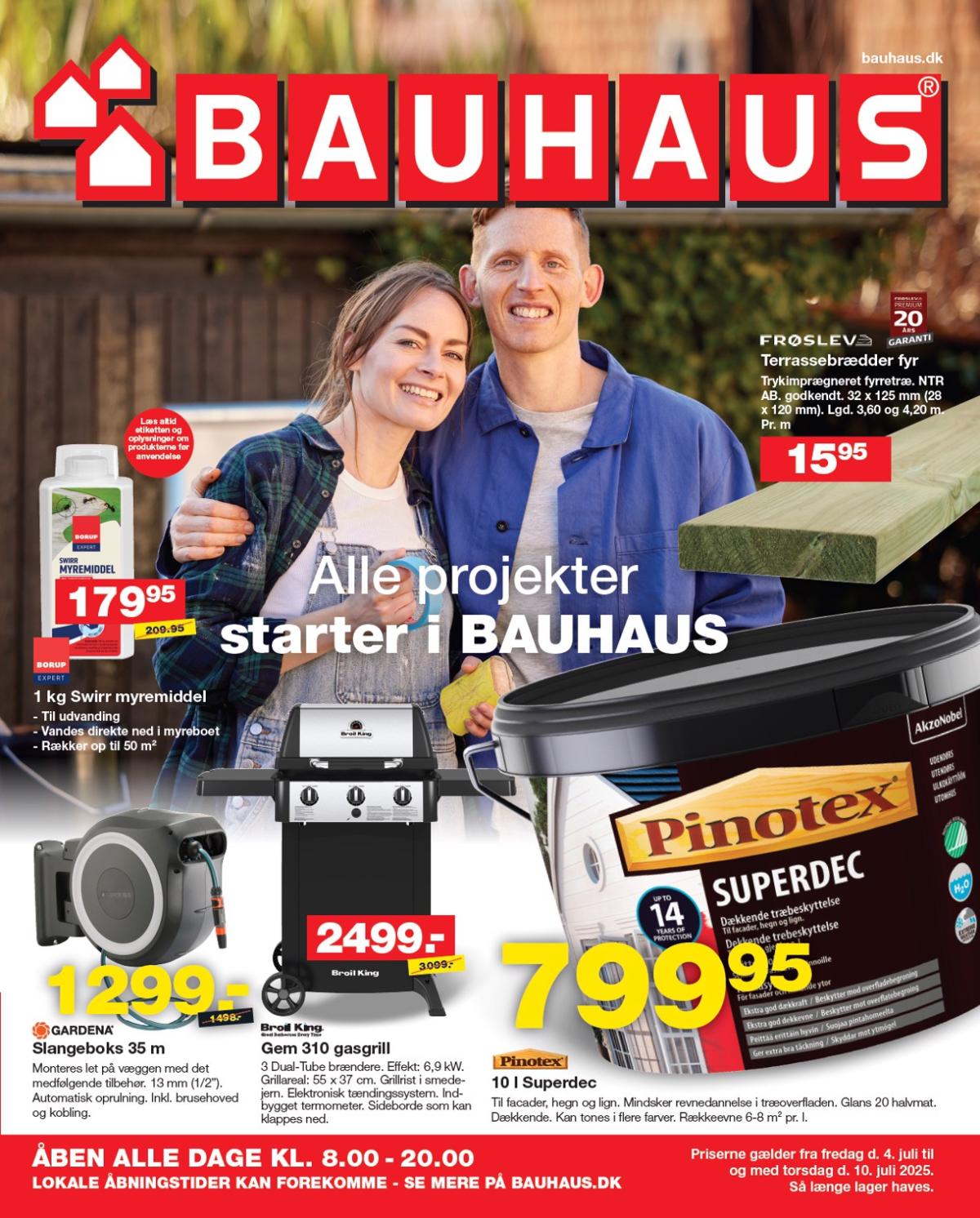 BAUHAUS tilbudsavis gyldig fra 04.07. til 10.07.