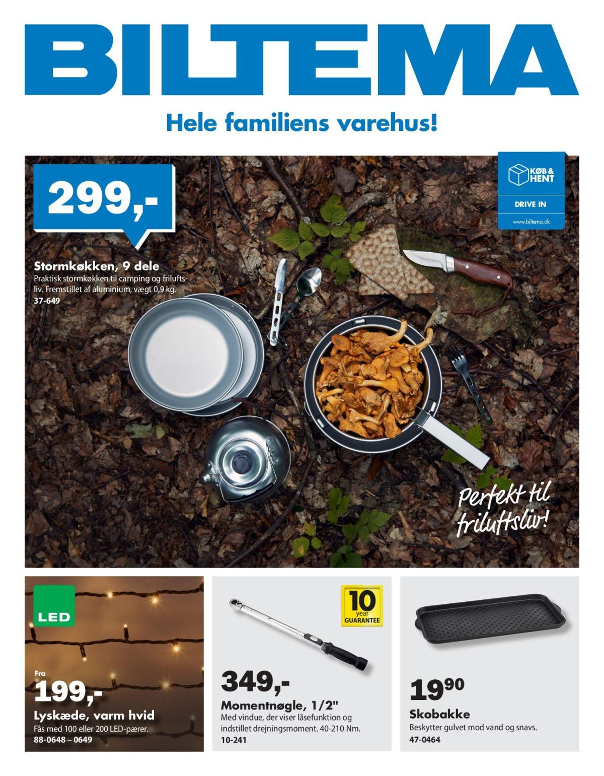 Biltema tilbudsavis gyldig fra 22.10. til 04.11.