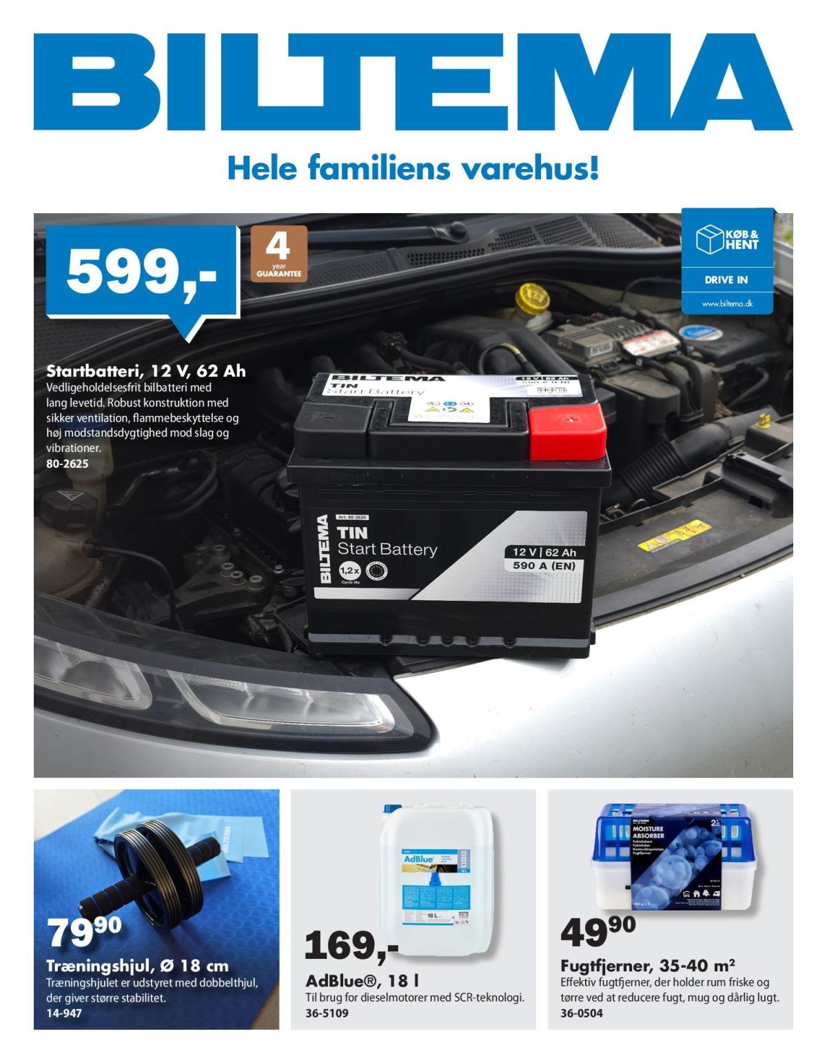 Biltema - Skarpe februarfavoritter tilbudsavis gyldig fra 03.02.2026 til 16.02.2026