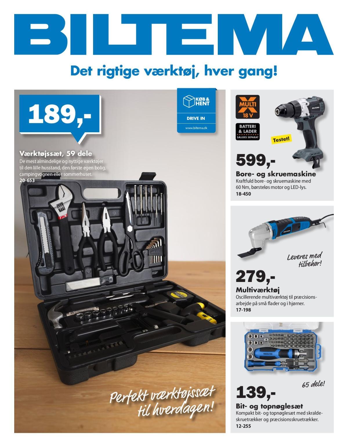 Biltema - Det rigtige værktøj, hver gang tilbudsavis gyldig fra 10.02.2026 til 23.02.2026