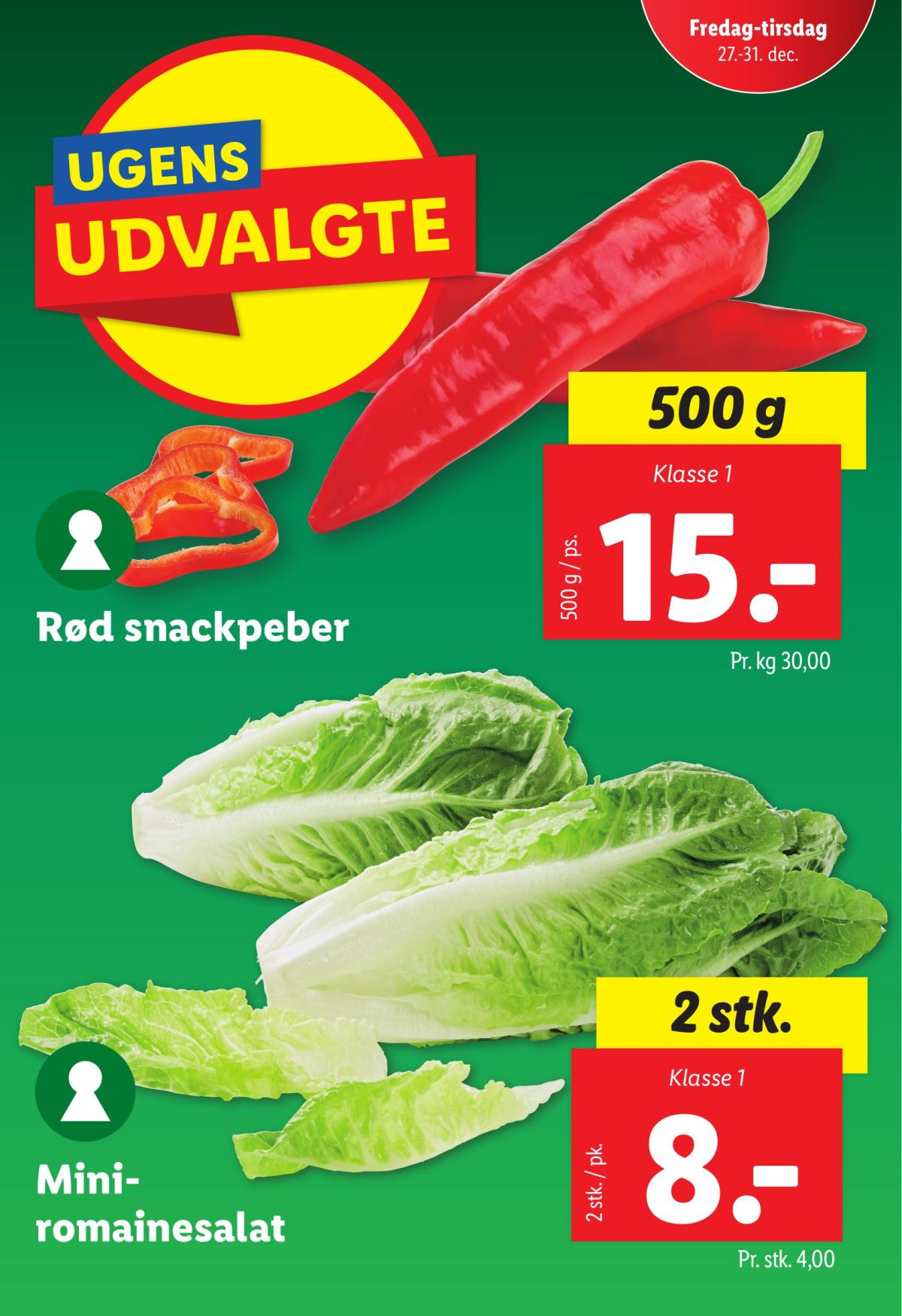 Lidl - Ugens udvalgte tilbudsavis gyldig fra 27.12. - 31.12.