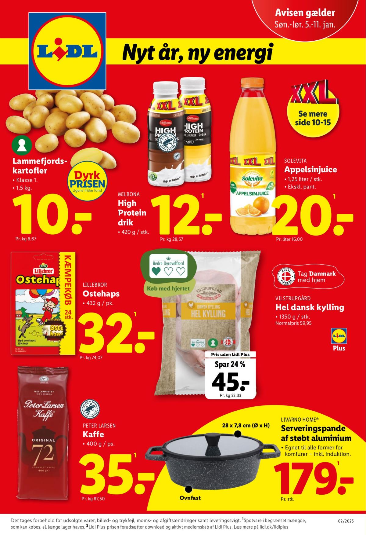 Lidl tilbudsavis gyldig fra 05.01. - 11.01.