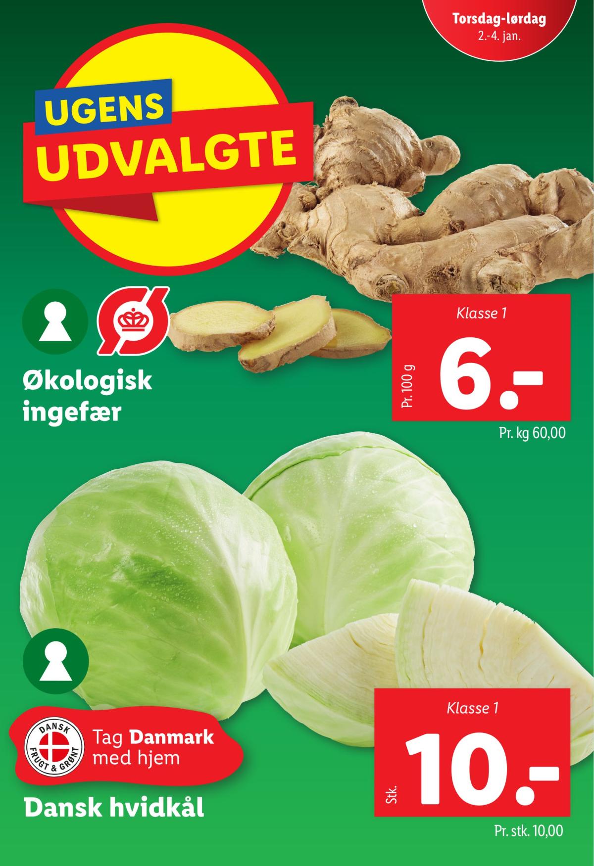 Lidl - Ugens udvalgte tilbudsavis gyldig fra 02.01. - 04.01.