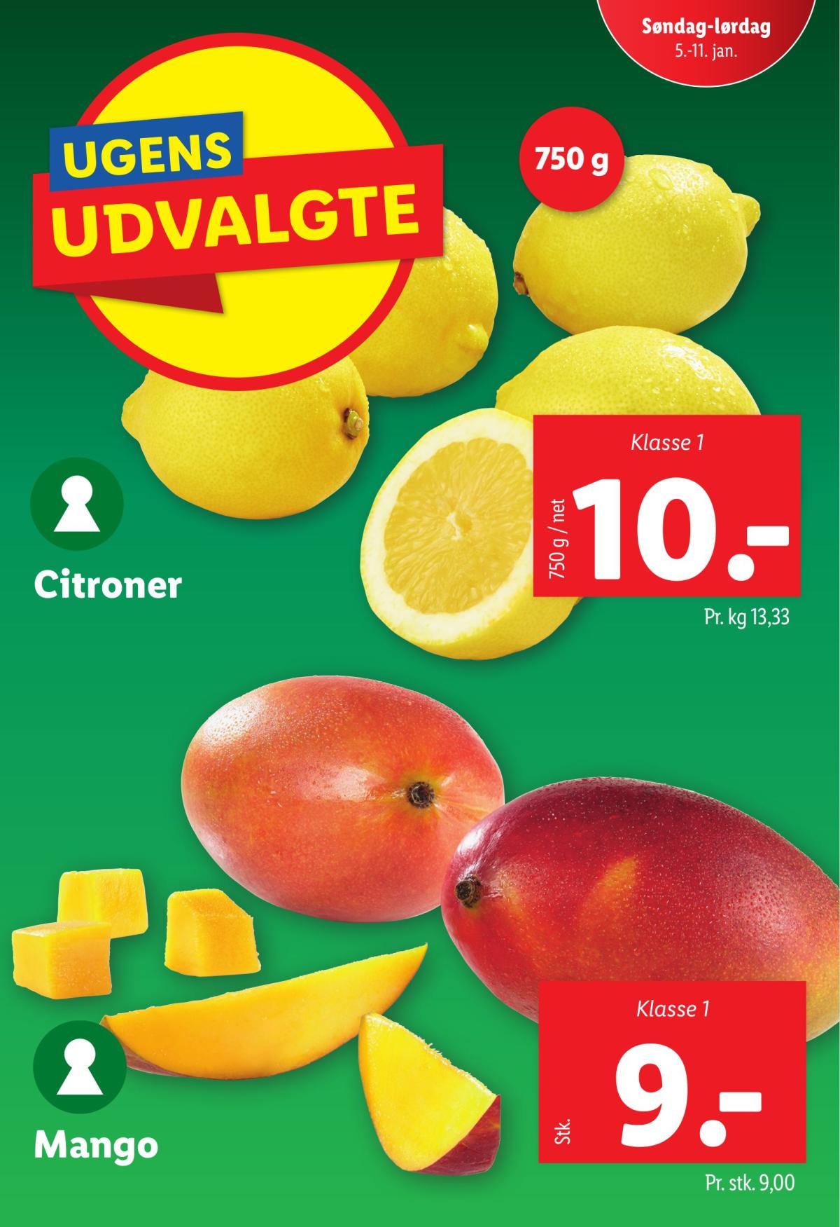 Lidl - Ugens udvalgte tilbudsavis gyldig fra 05.01. - 11.01.