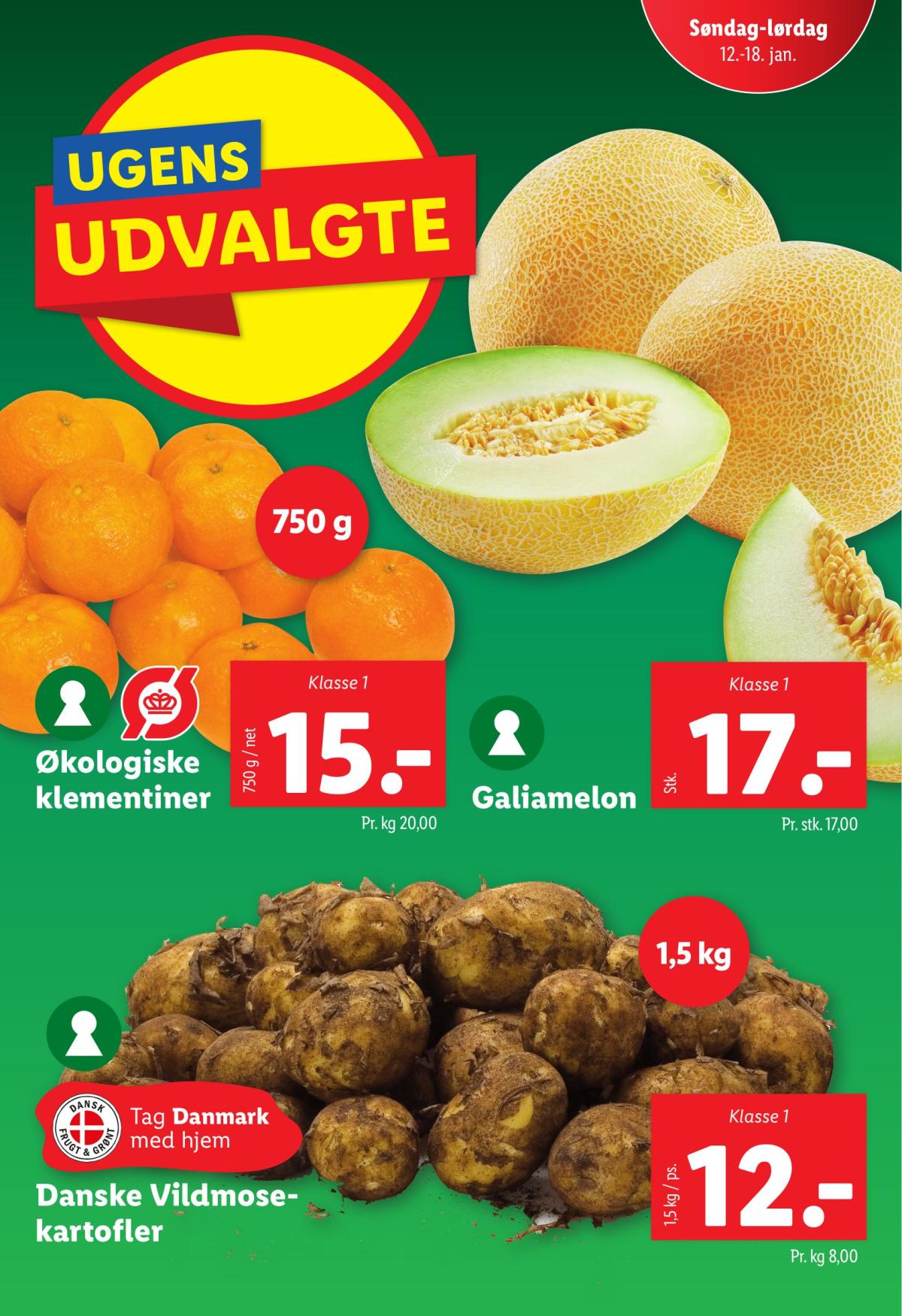 Lidl - Ugens udvalgte tilbudsavis gyldig fra 12.01. - 18.01.