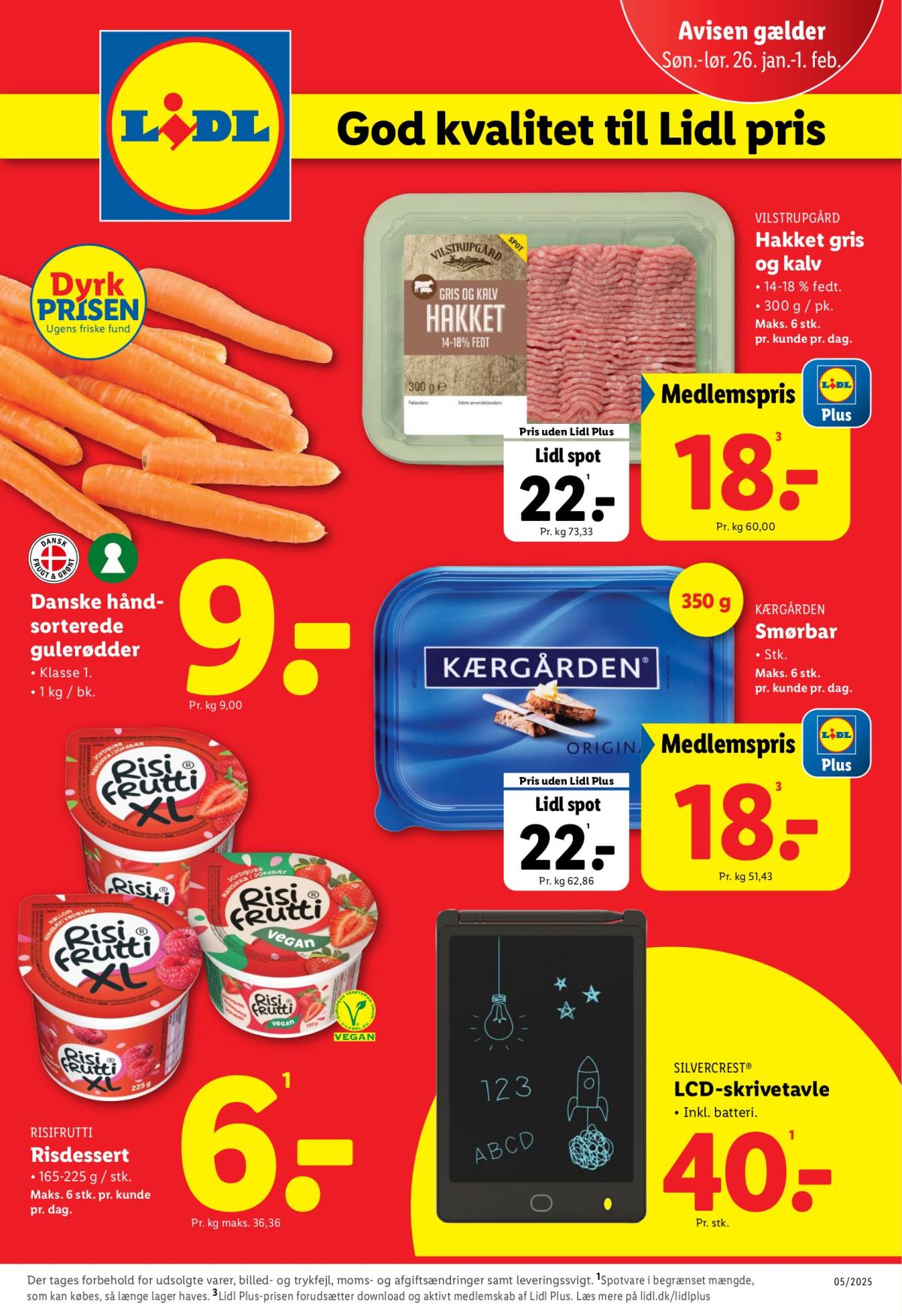 Lidl tilbudsavis gyldig fra 26.01. - 01.02.