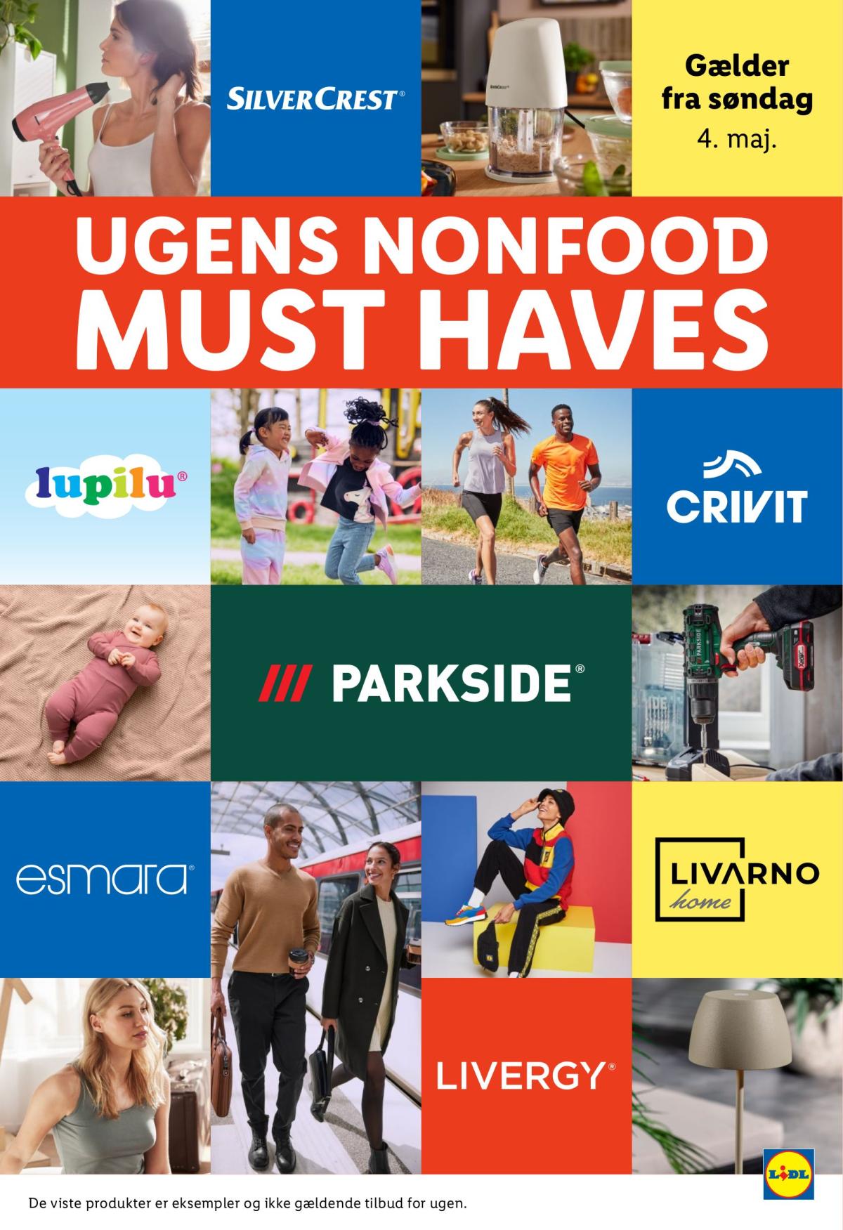 Lidl - Ugens Nonfood tilbudsavis gyldig fra 04.05. - 10.05.