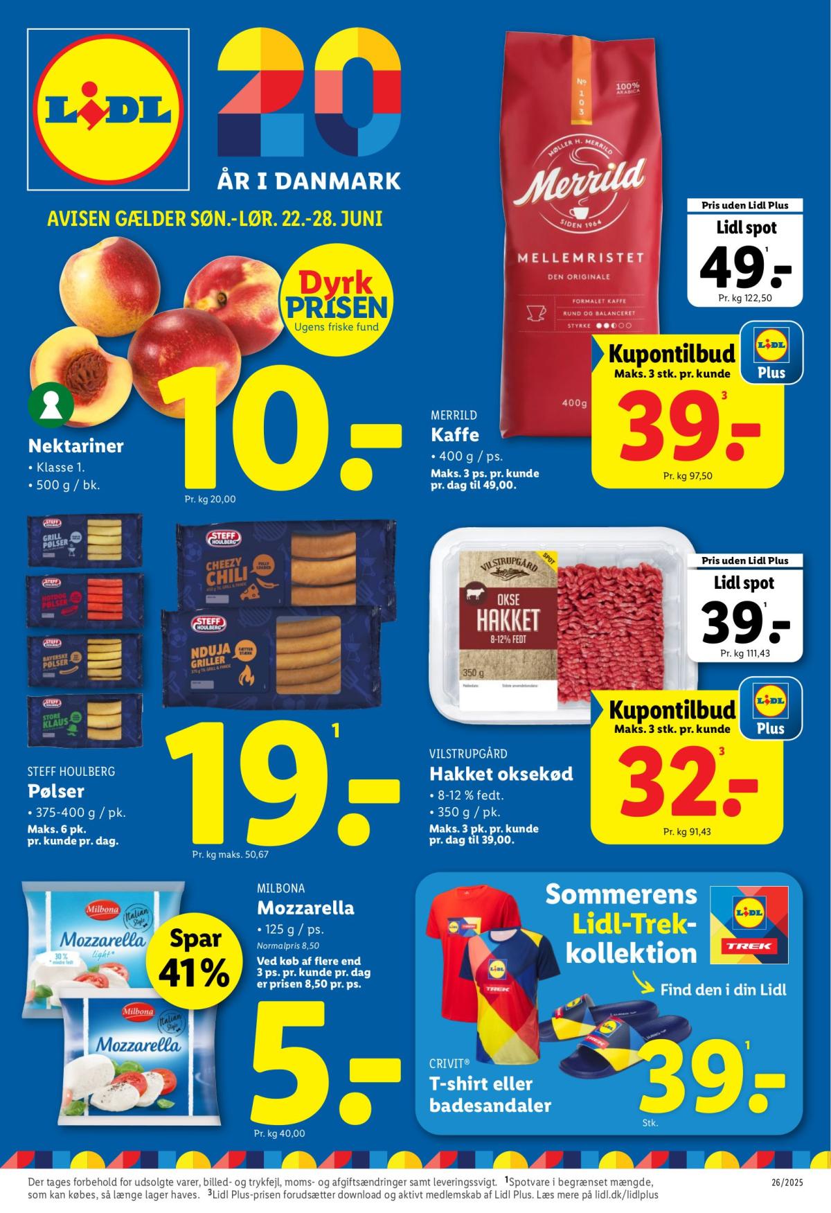 Lidl tilbudsavis gyldig fra 22.06. til 28.06.