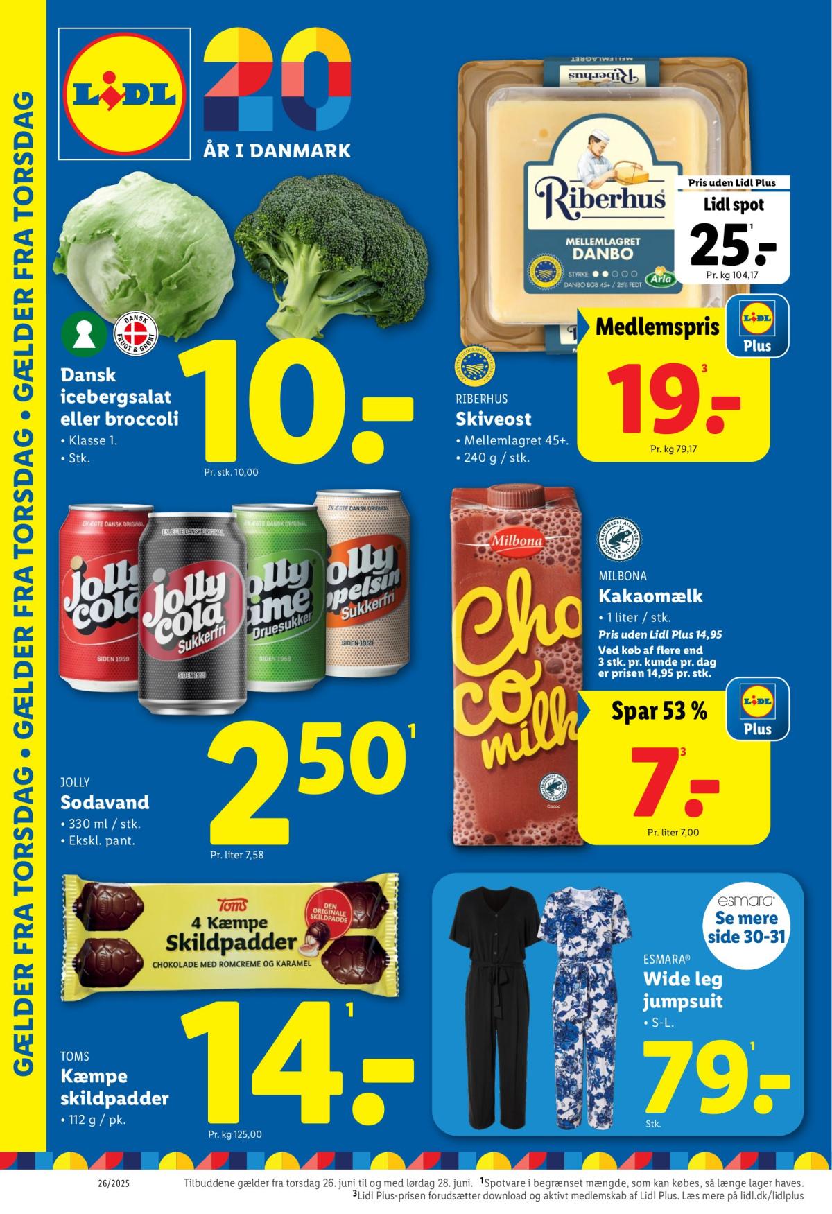 Lidl - Tilbud tilbudsavis gyldig fra 22.06. til 28.06.