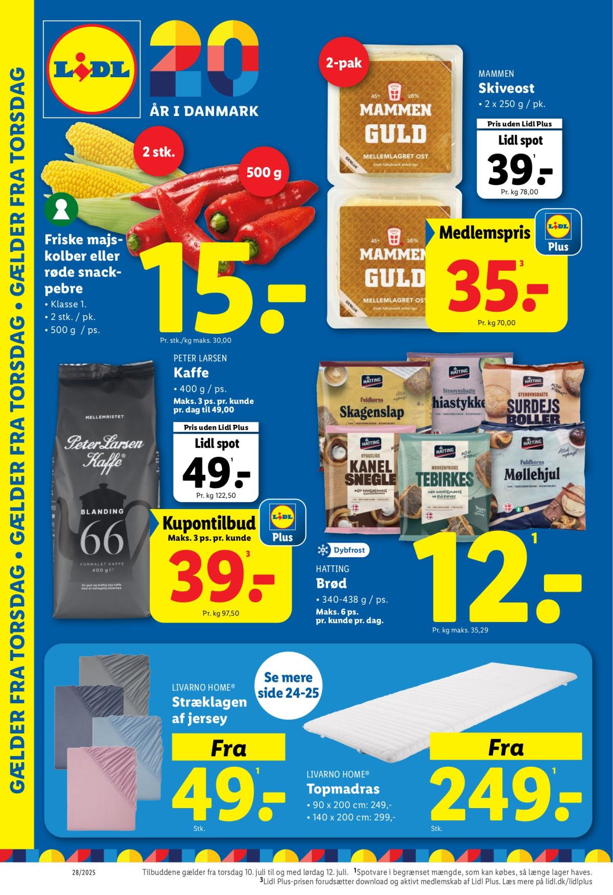 Lidl tilbudsavis gyldig fra 10.07. til 12.07.