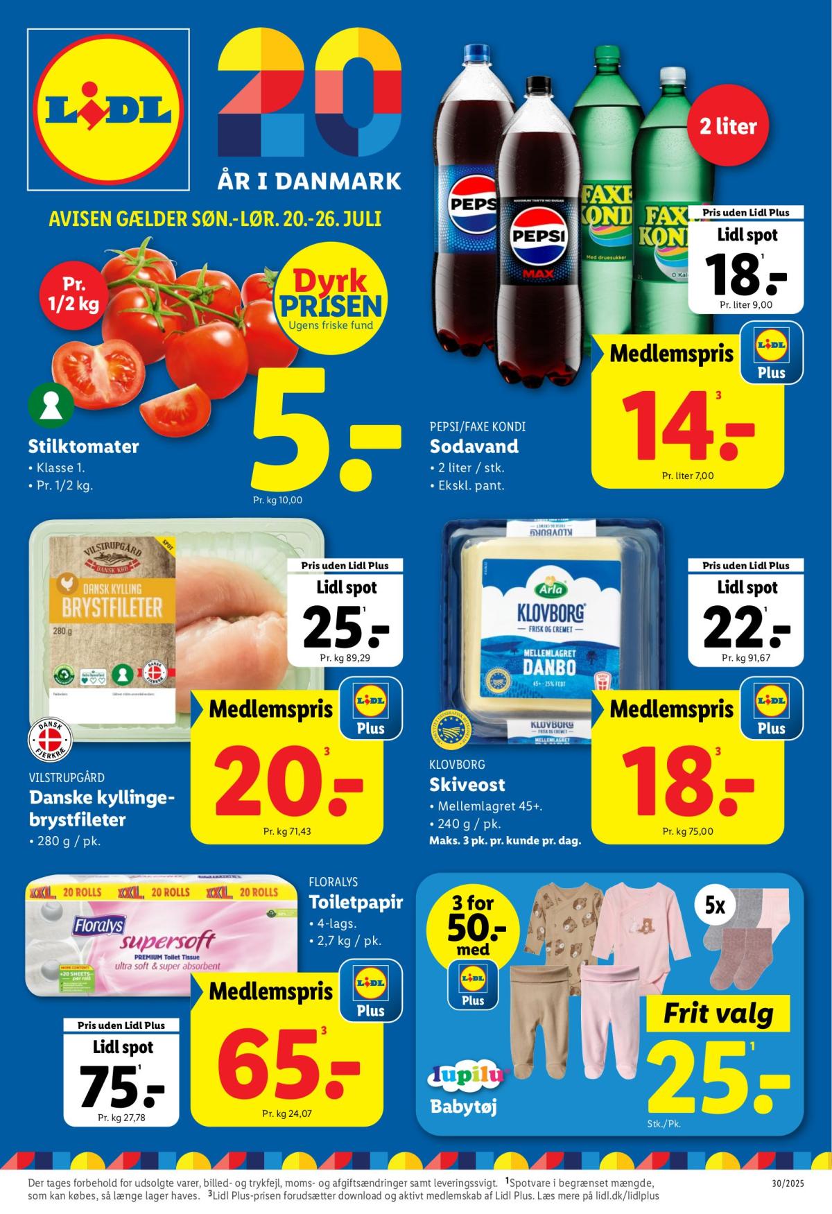 Lidl tilbudsavis gyldig fra 20.07. til 26.07.