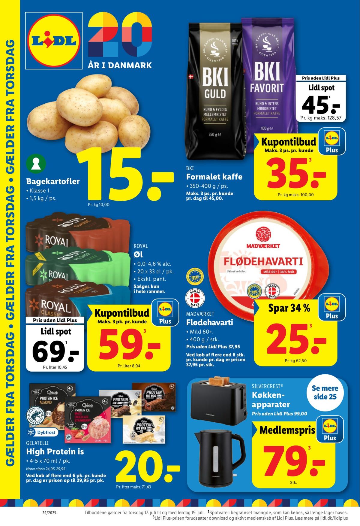 Lidl tilbudsavis gyldig fra 17.07. til 19.07.