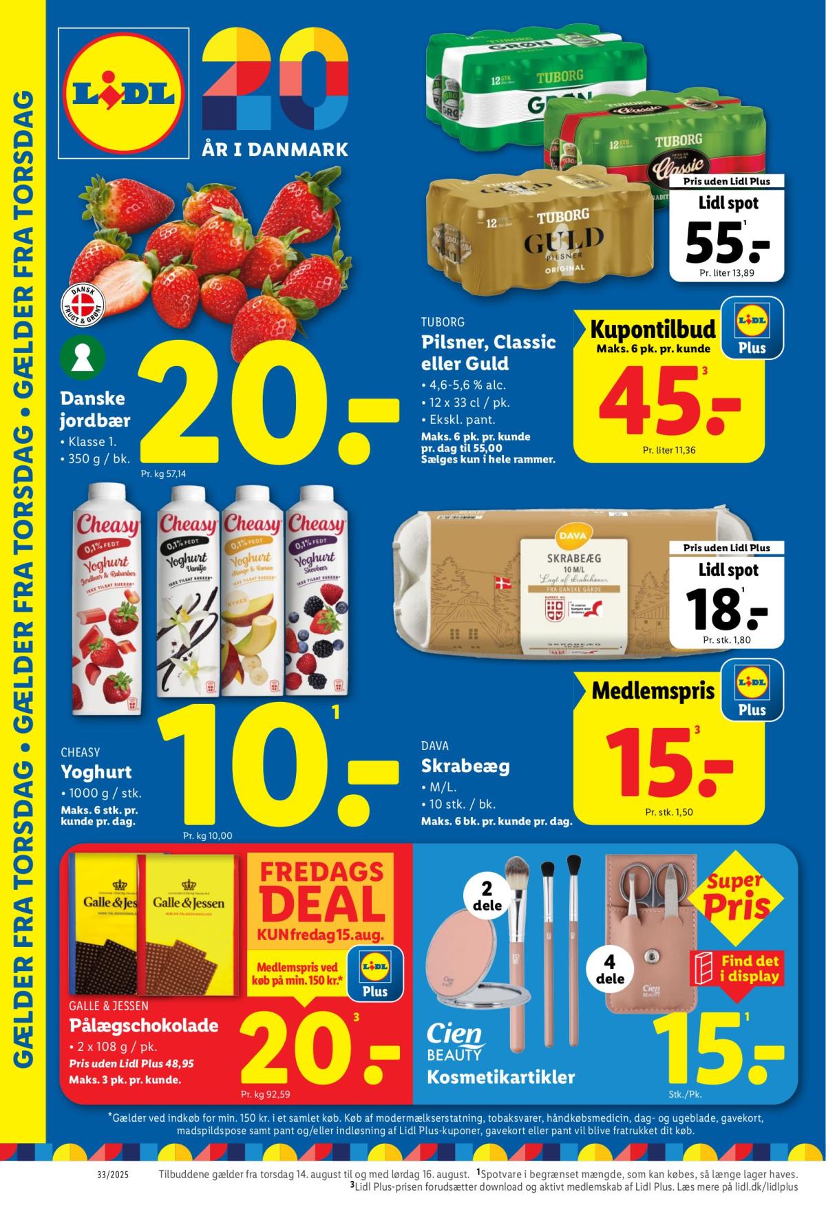 Lidl tilbudsavis gyldig fra 14.08. til 16.08.
