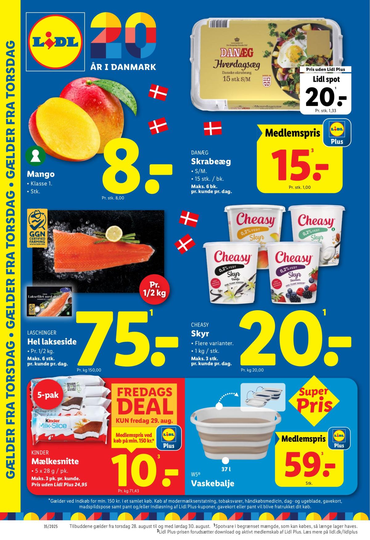 Lidl tilbudsavis gyldig fra 28.08. til 30.08.