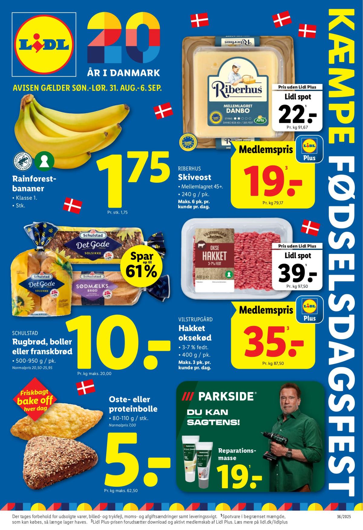 Lidl tilbudsavis gyldig fra 31.08. til 06.09.