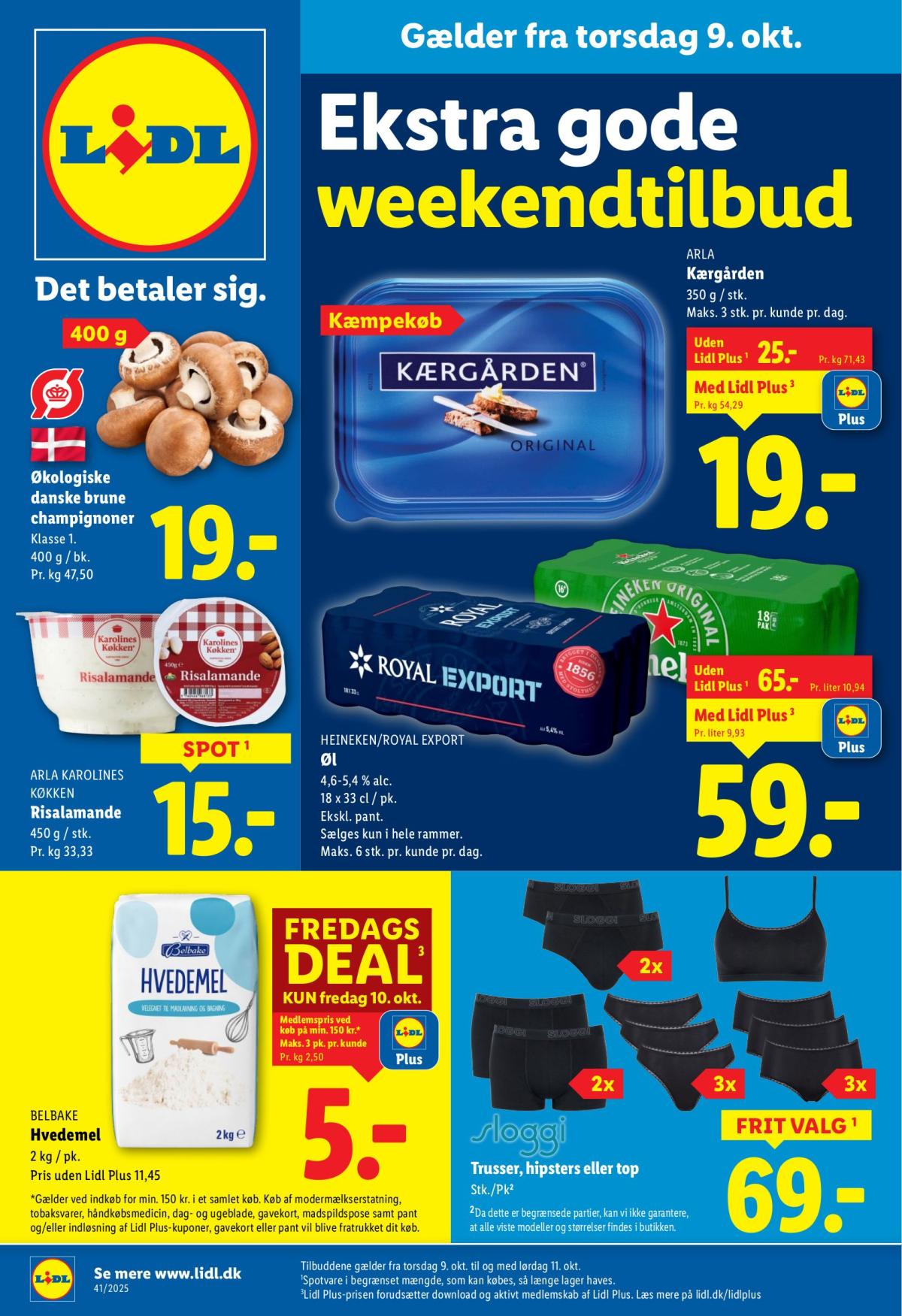 Lidl tilbudsavis gyldig fra 09.10. til 11.10.