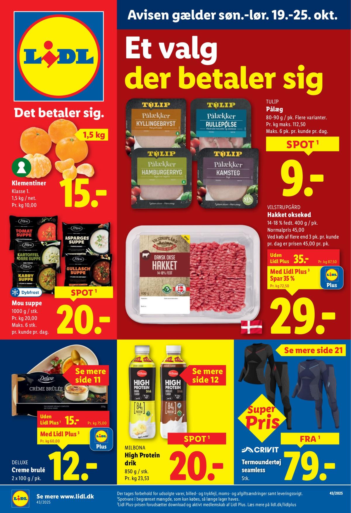 Lidl tilbudsavis gyldig fra 19.10. til 25.10.