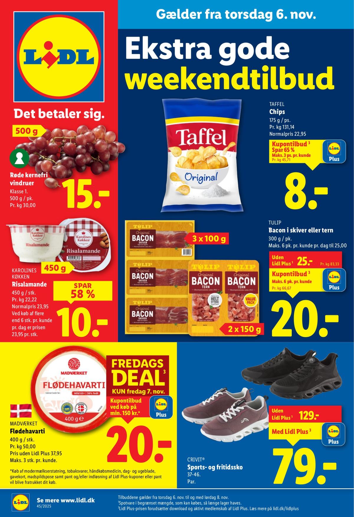 Lidl - Weekendtilbud tilbudsavis gyldig fra 06.11. til 08.11.