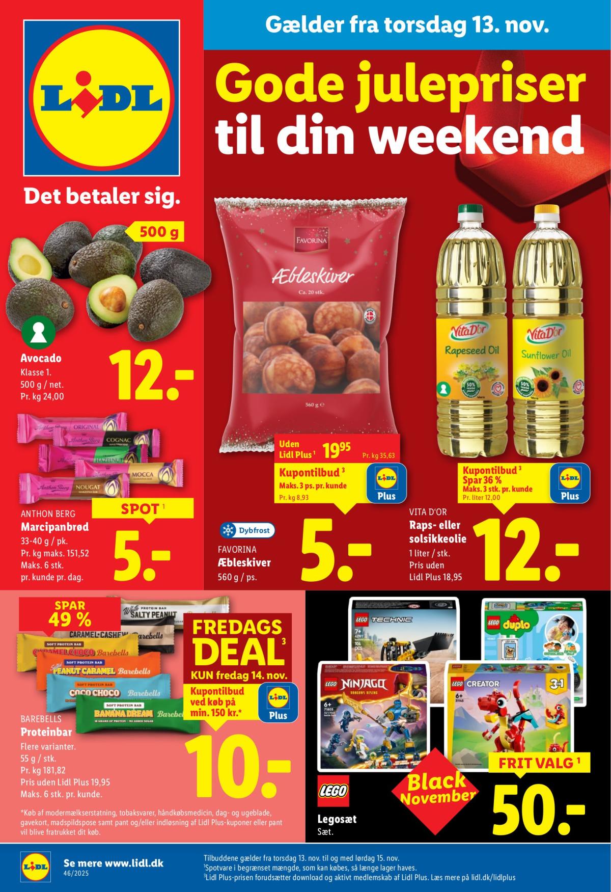 Lidl - Weekendtilbud tilbudsavis gyldig fra 13.11. til 15.11.