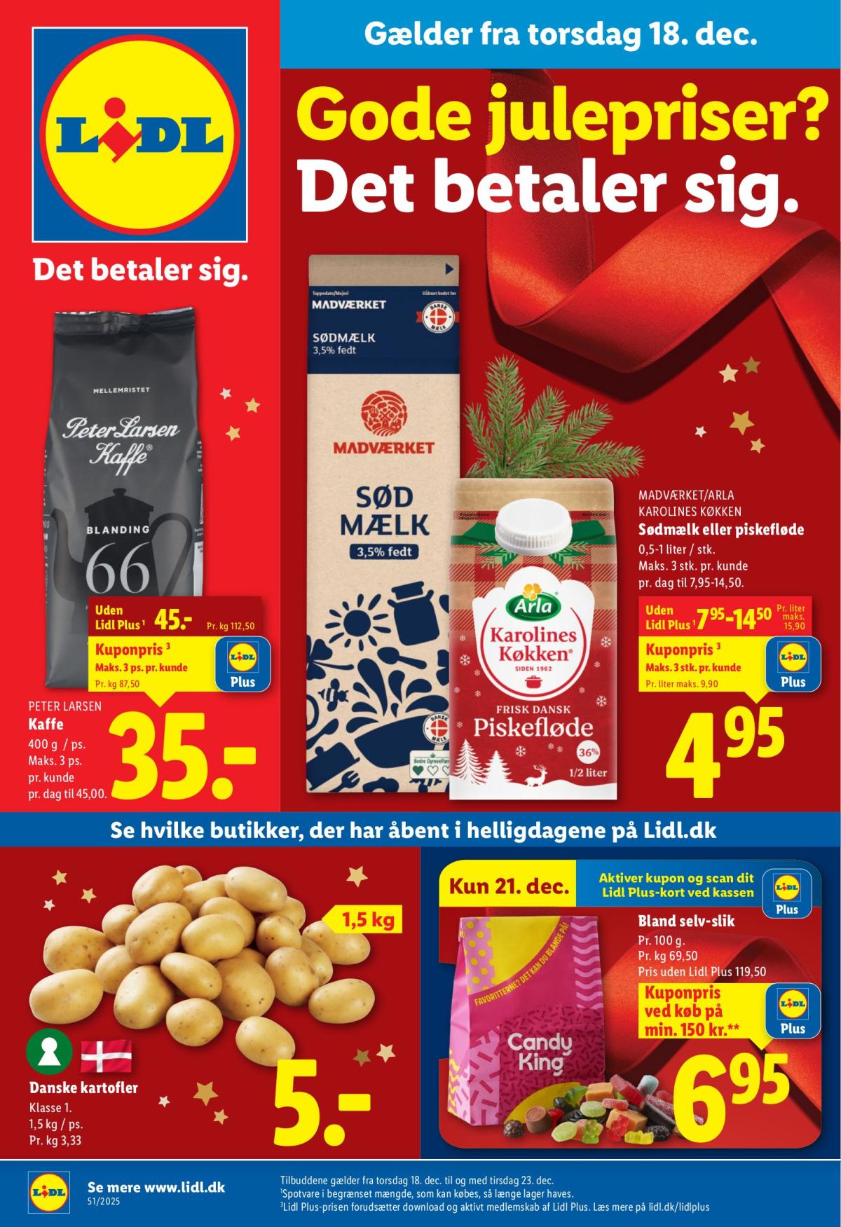 Lidl tilbudsavis gyldig fra 18.12. til 23.12.