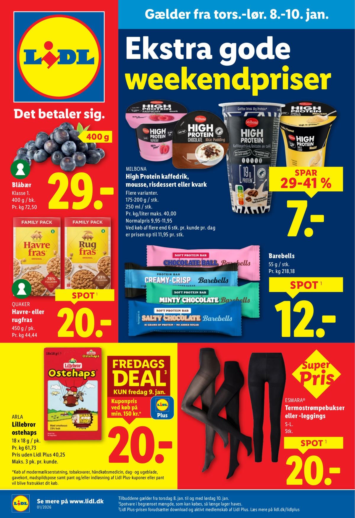 Lidl tilbudsavis gyldig fra 08.01. til 10.01.