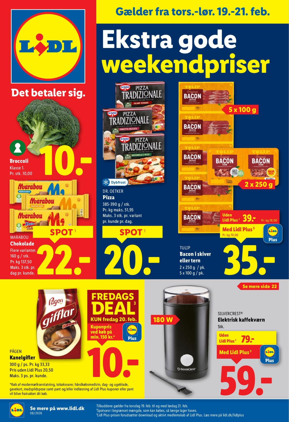 Lidl - Weekendtilbud tilbudsavis gyldig fra 19.02.2026 til 21.02.2026
