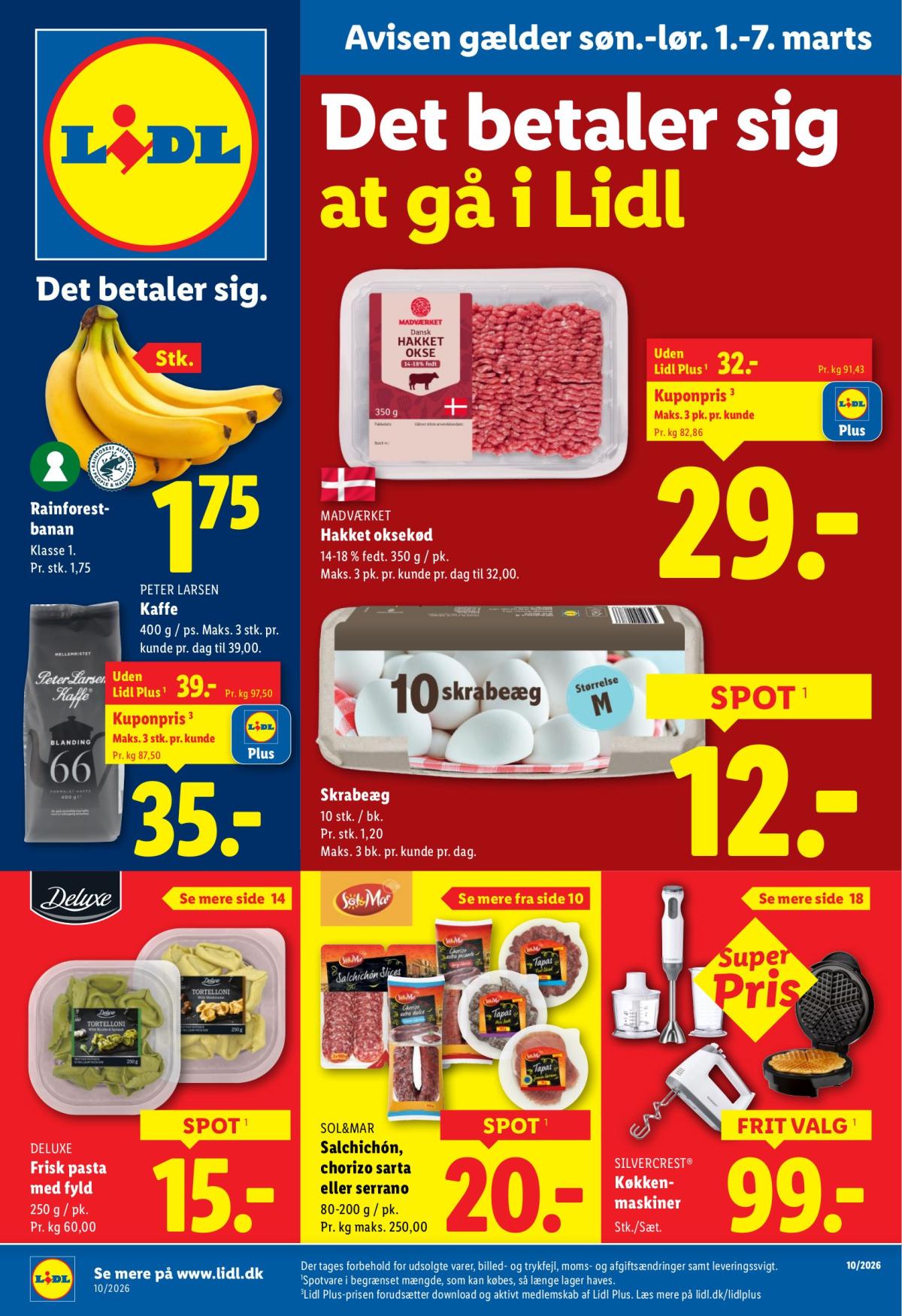 Lidl tilbudsavis gyldig fra 01.03.2026 til 07.03.2026