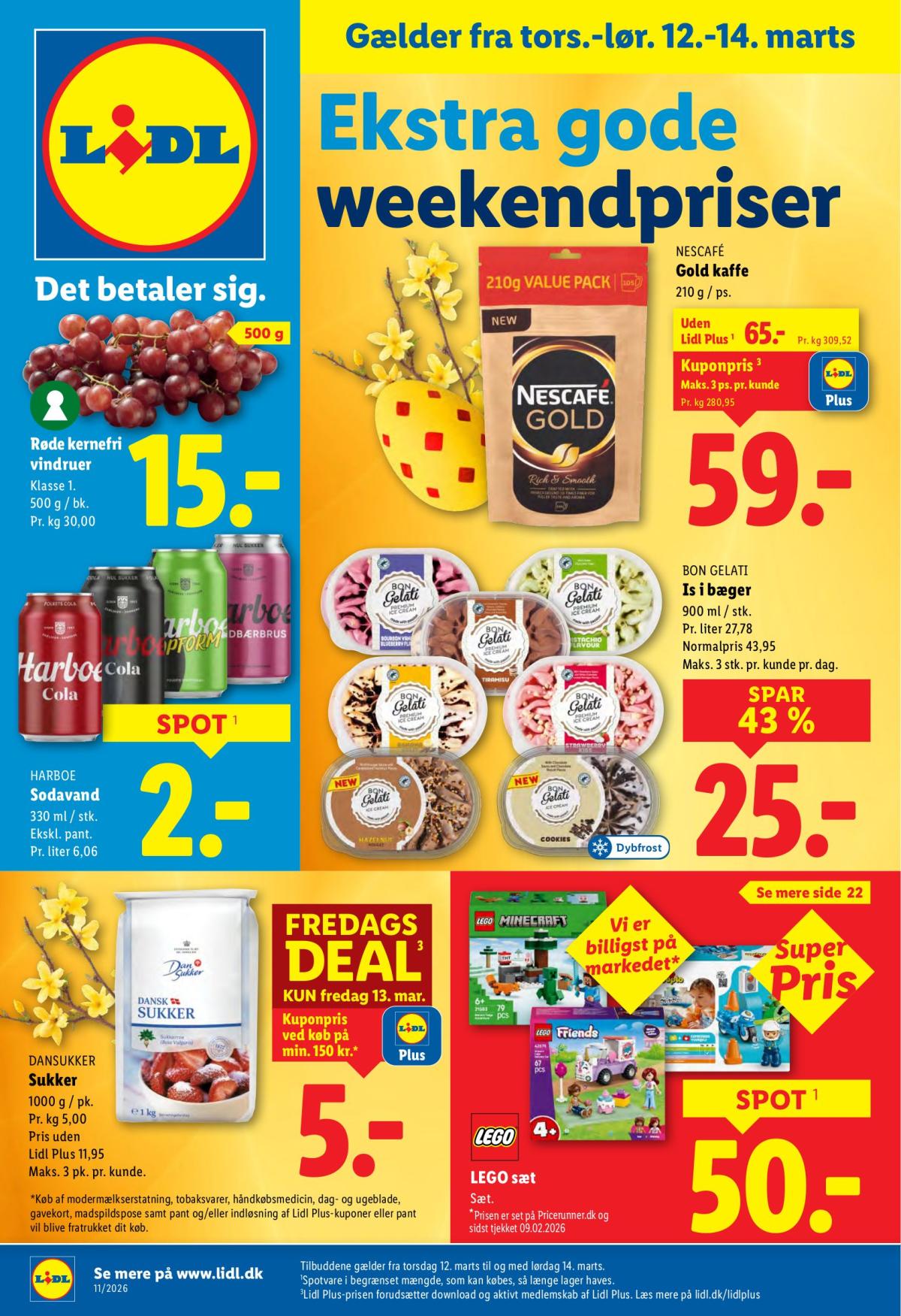 Lidl - Weekendtilbud tilbudsavis gyldig fra 12.03.2026 til 14.03.2026