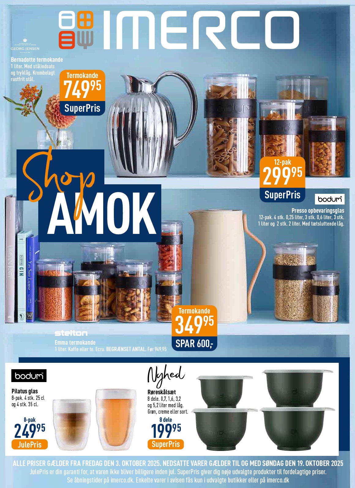 Imerco - Shop Amok tilbudsavis gyldig fra 03.10. til 19.10.