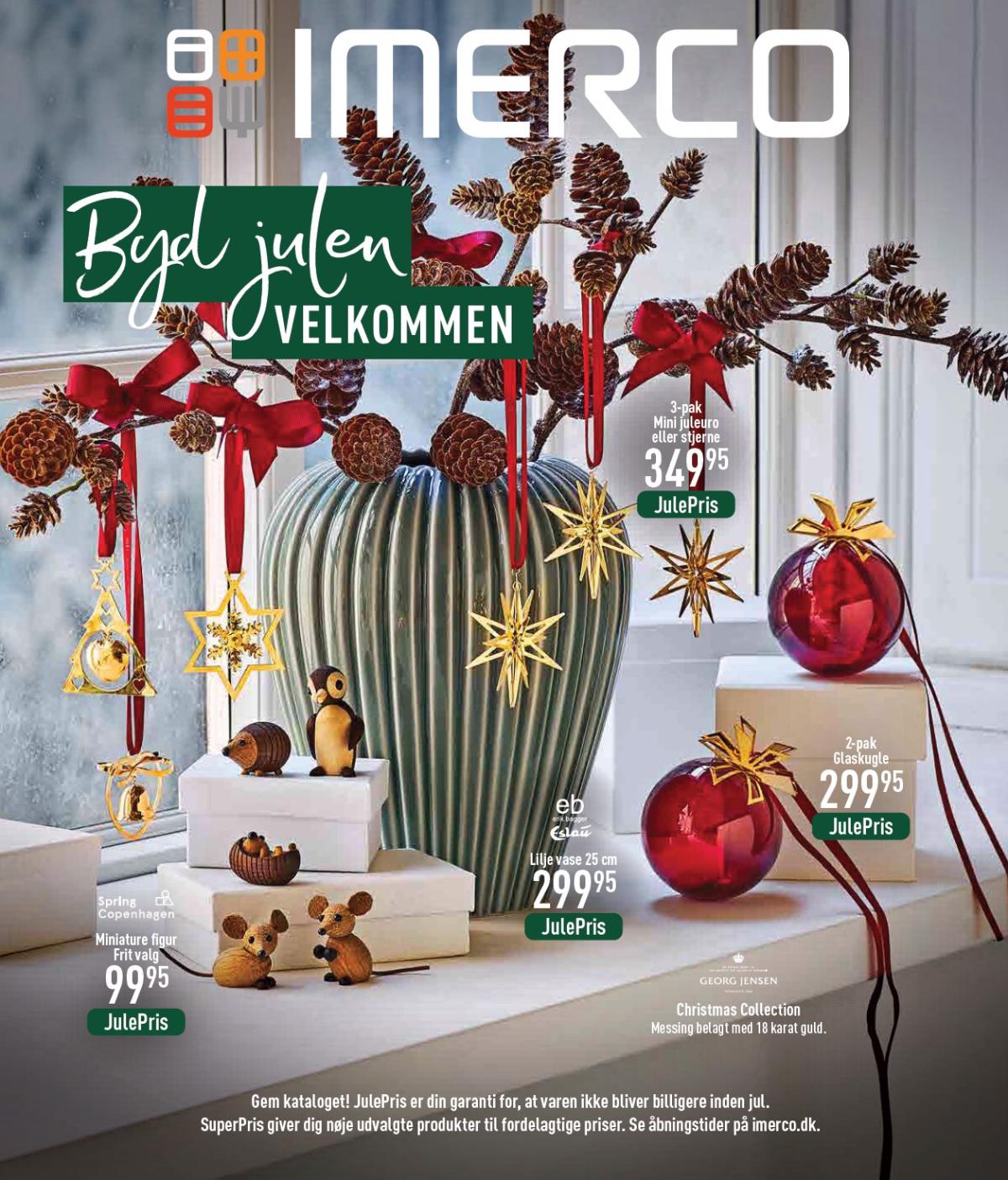 Imerco - Julekatalog tilbudsavis gyldig fra 18.10. til 31.10.