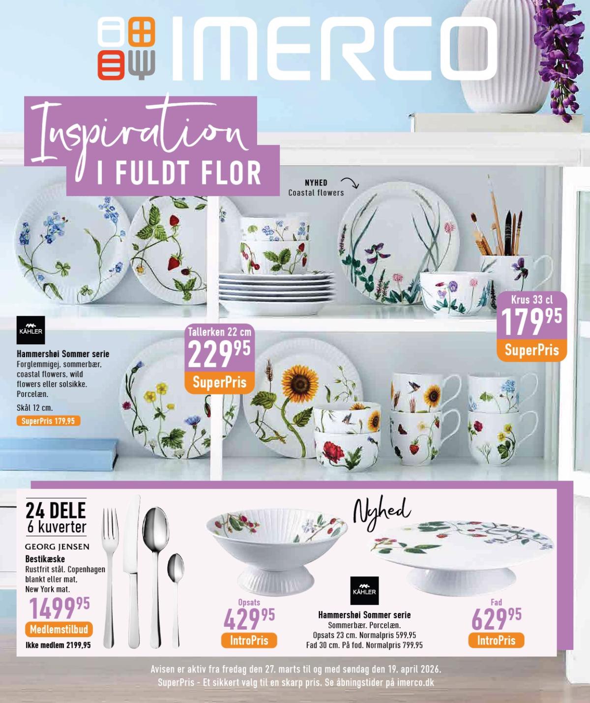 Imerco - Påske tilbudsavis gyldig fra 27.03.2026 til 19.04.2026