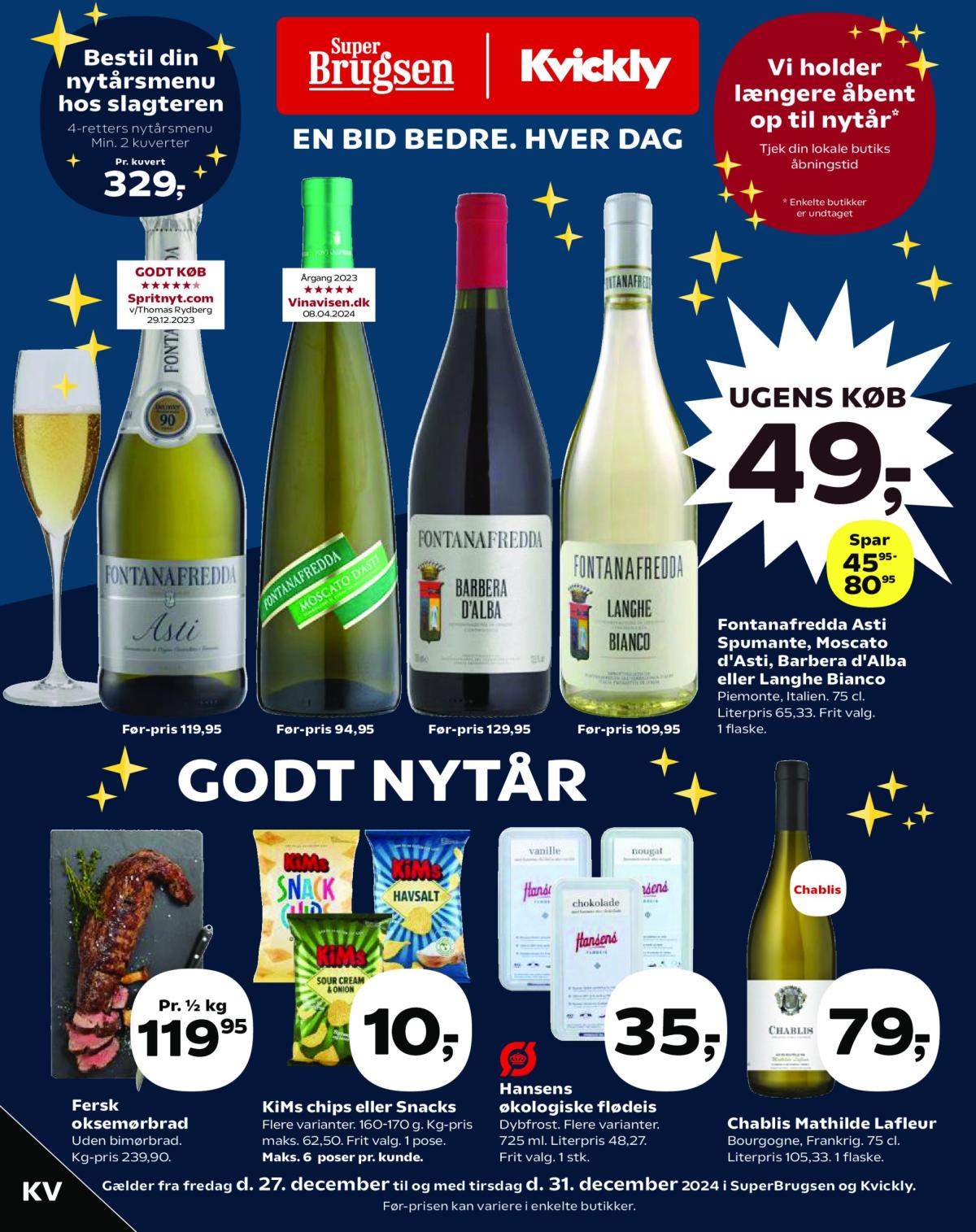 Coop - Kvickly tilbudsavis gyldig fra 27.12. - 31.12.