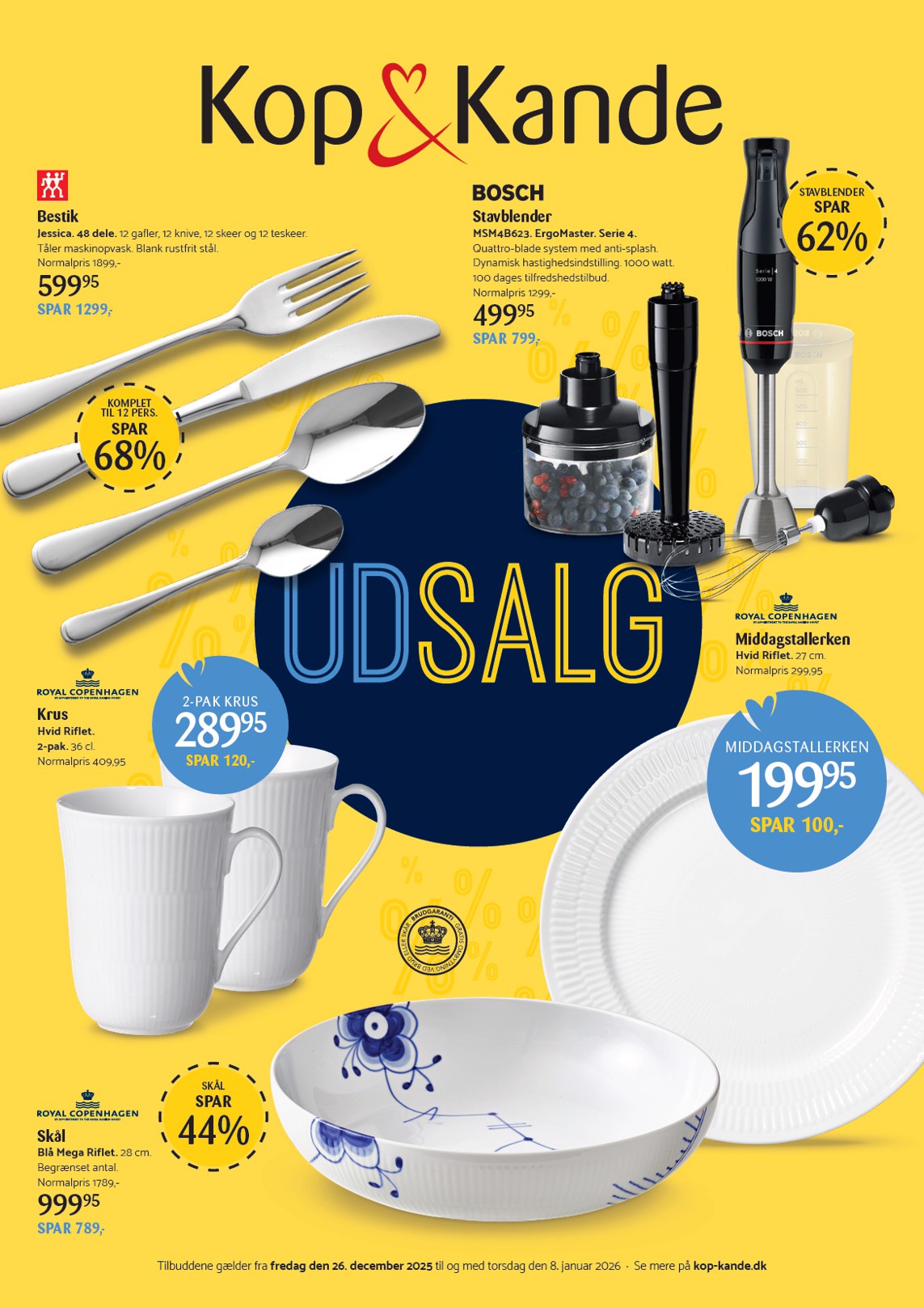 Kop&Kande tilbudsavis gyldig fra 26.12. til 08.01.