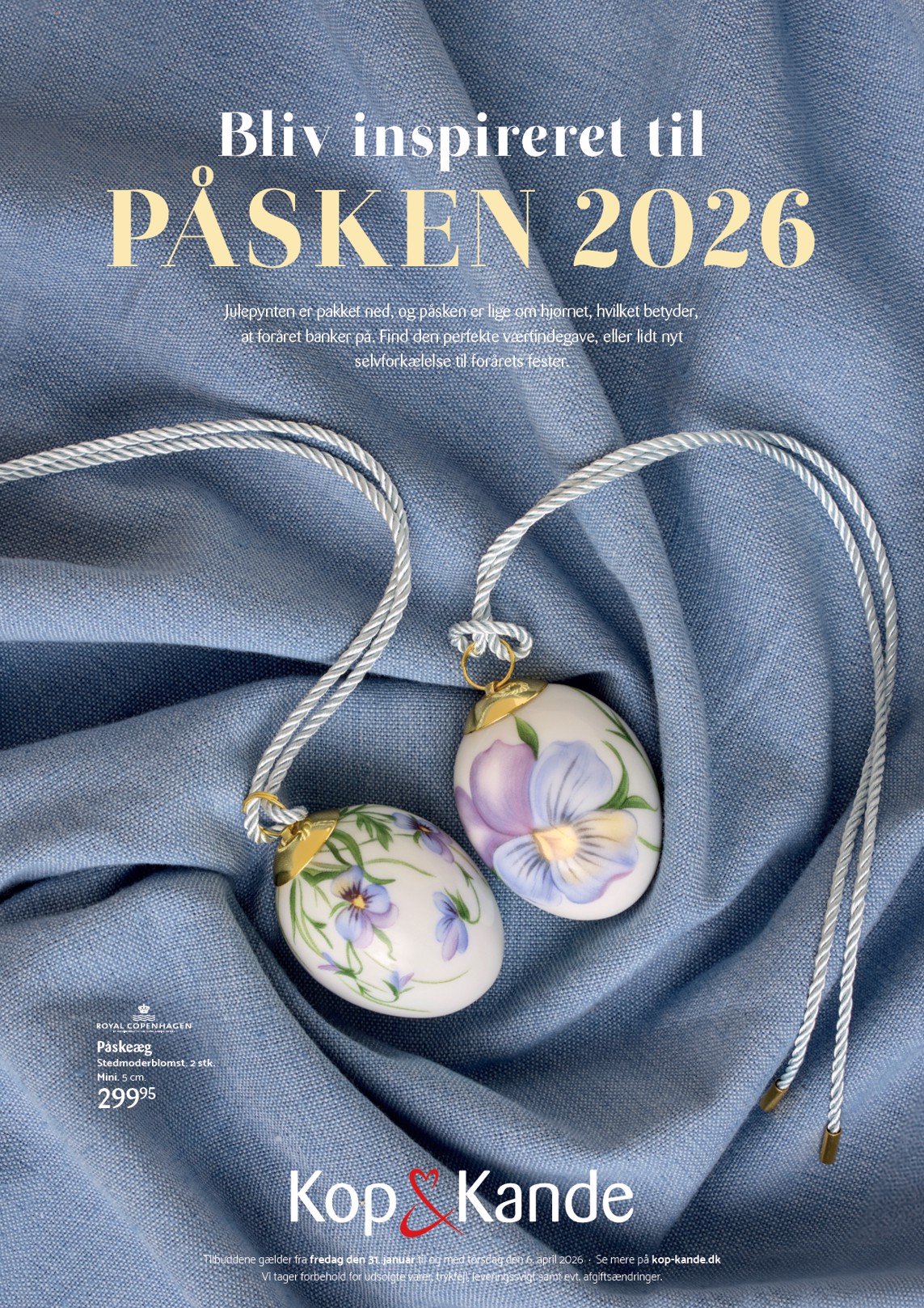 Kop&Kande - Påske 2026 tilbudsavis gyldig fra 31.01.2026 til 06.04.2026