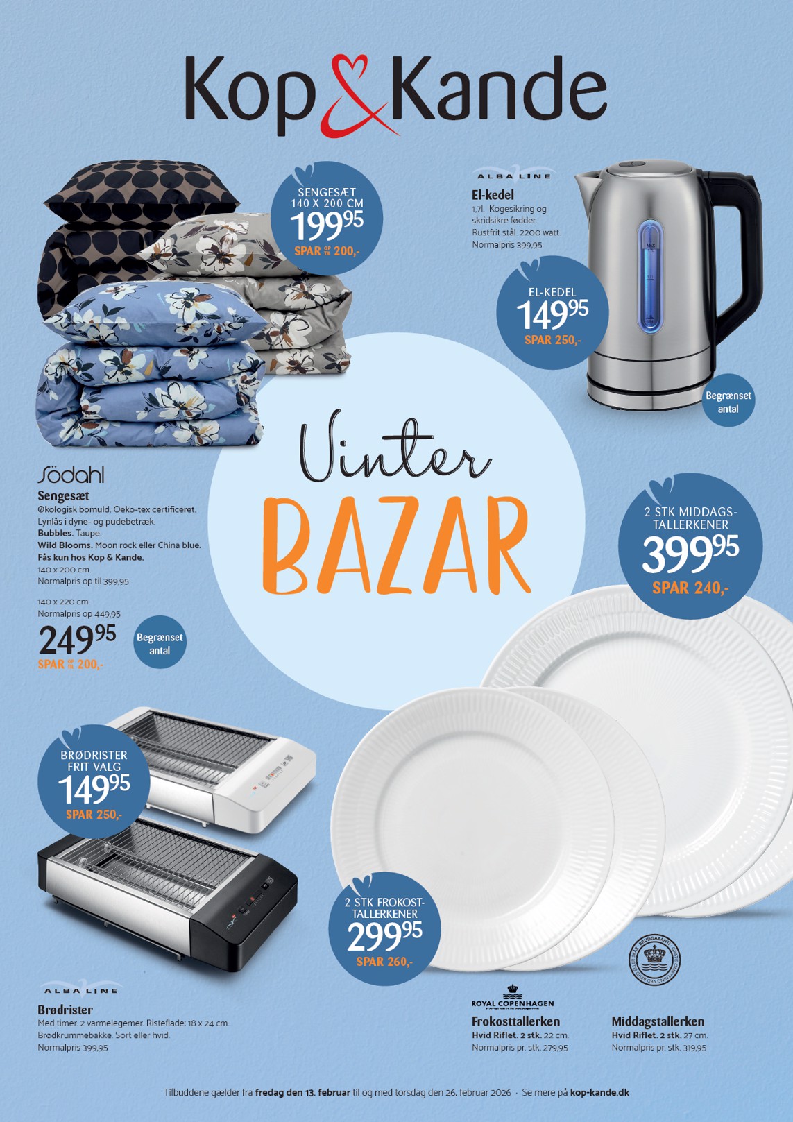 Kop&Kande - Vinter Bazar tilbudsavis gyldig fra 13.02.2026 til 26.02.2026