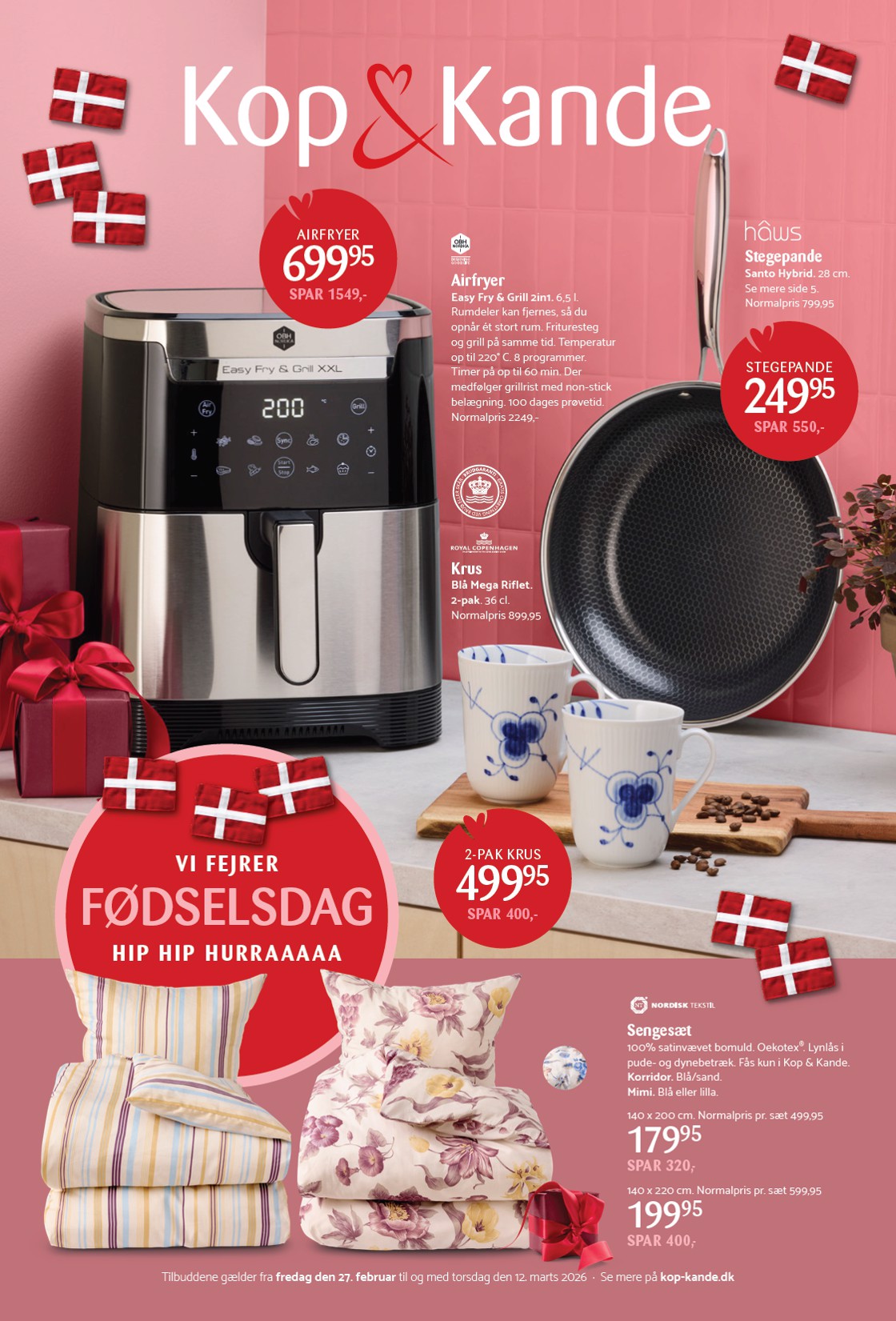 Kop&Kande - Fødselsdag tilbudsavis gyldig fra 27.02.2026 til 12.03.2026