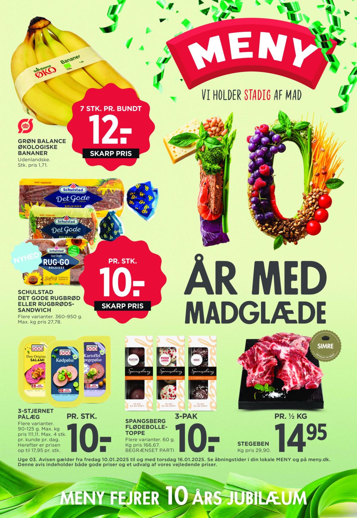 Meny tilbudsavis gyldig fra 10.01. - 16.01.