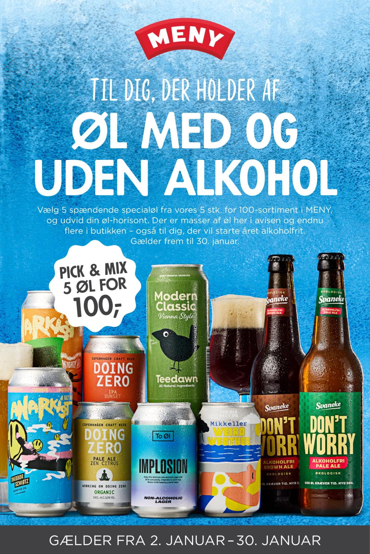 Meny - Pick & Mix tilbudsavis gyldig fra 02.01. - 30.01.