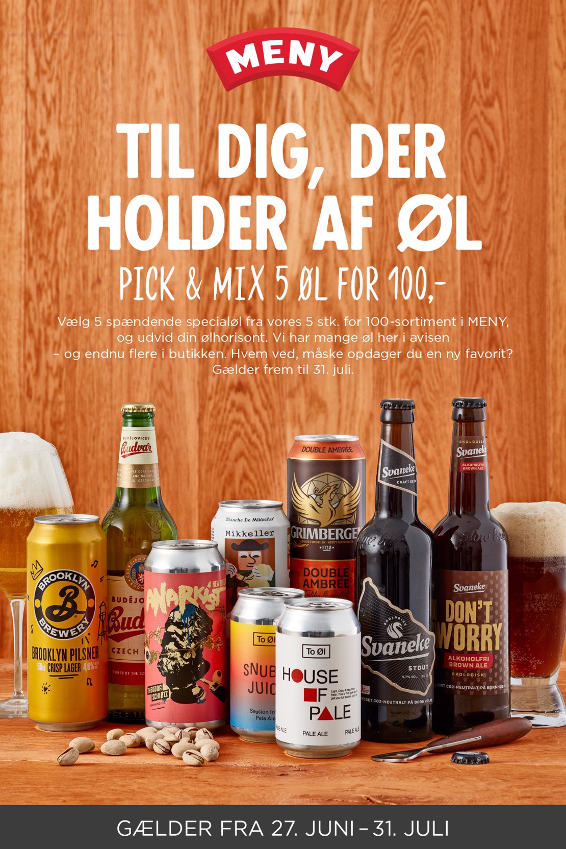 Meny - Pick & Mix tilbudsavis gyldig fra 27.06. til 31.07.