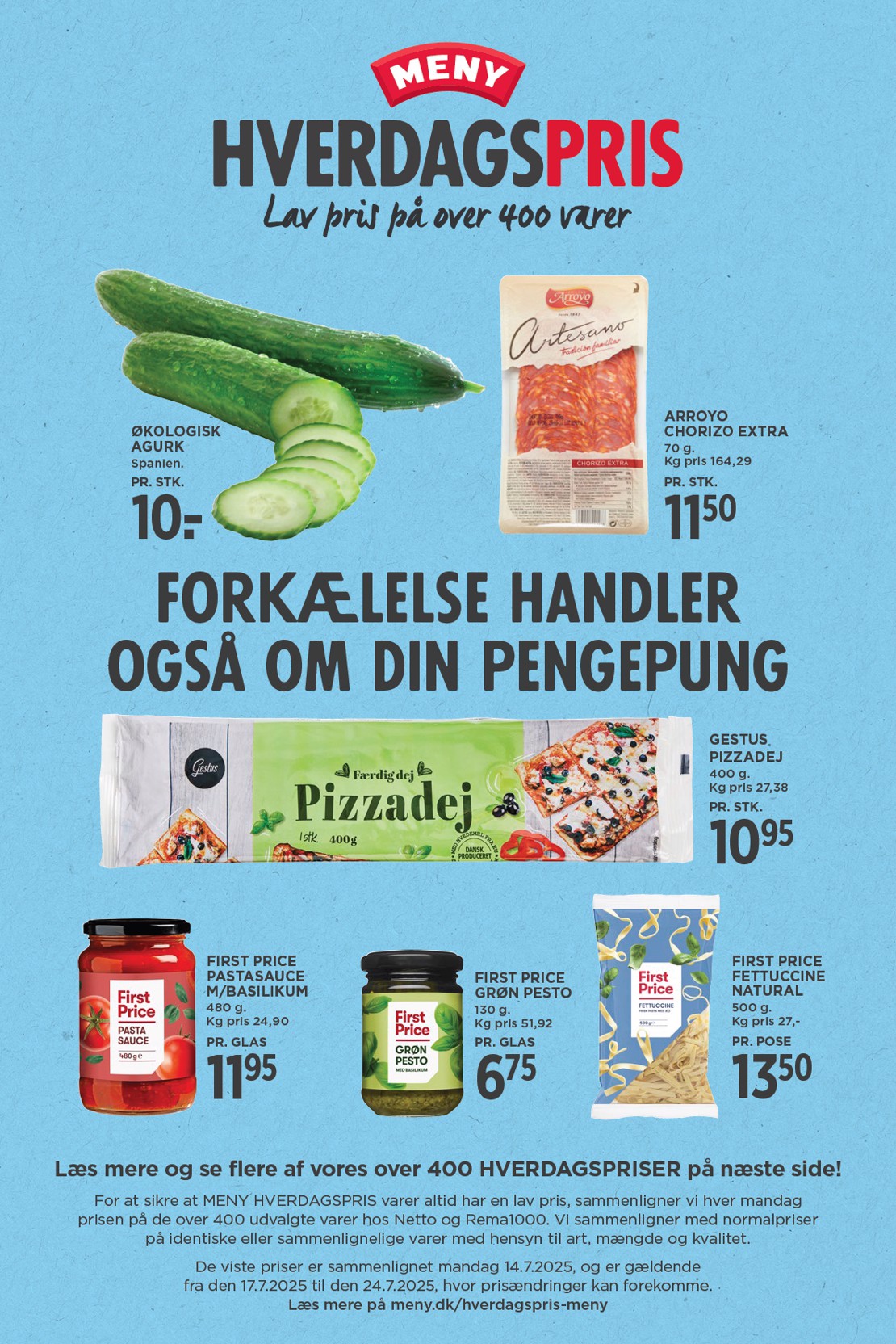 Meny - Hverdagspris tilbudsavis gyldig fra 14.07. til 24.07.