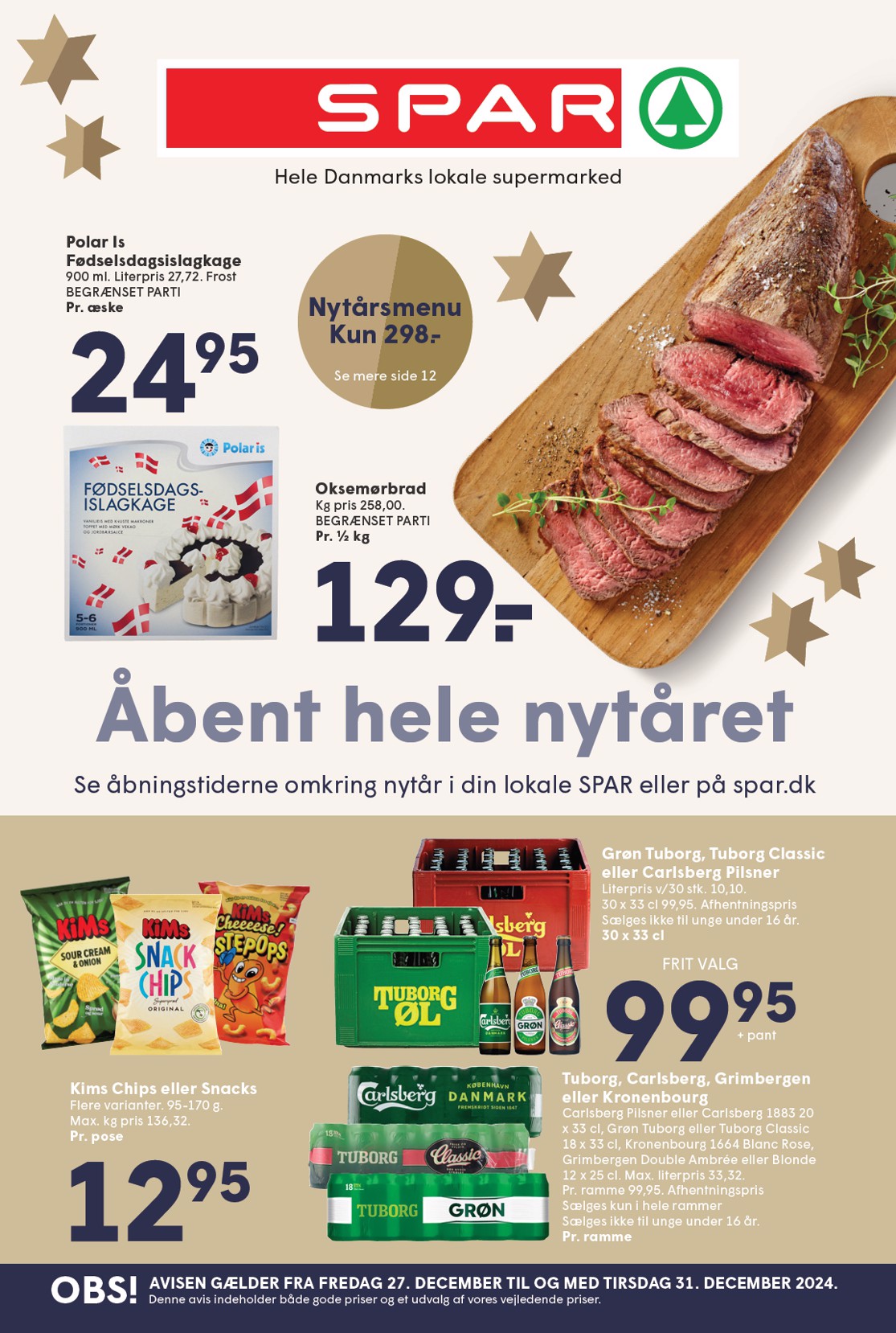 Spar tilbudsavis gyldig fra 27.12. - 31.12.