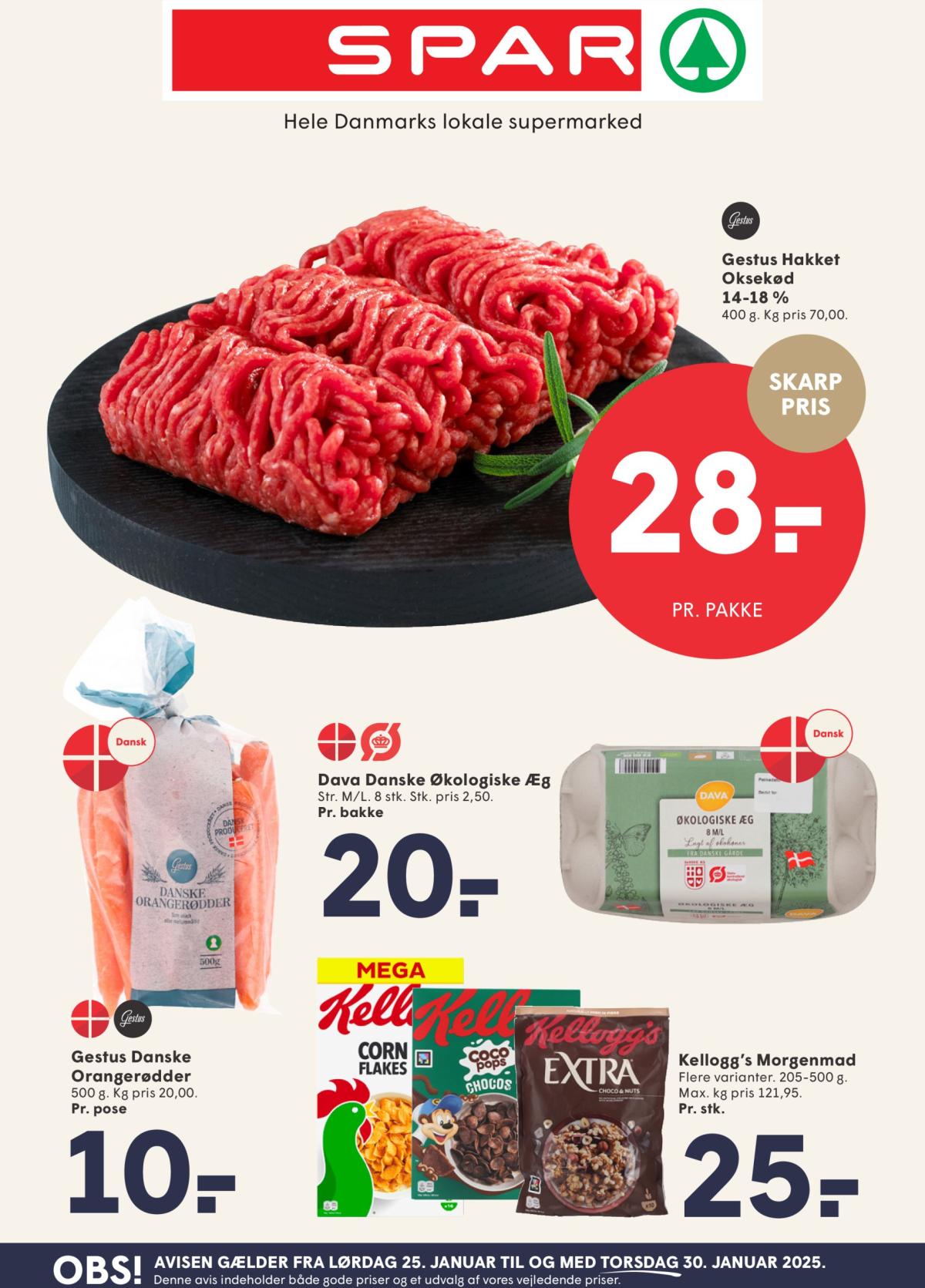 Spar tilbudsavis gyldig fra 25.01. - 30.01.