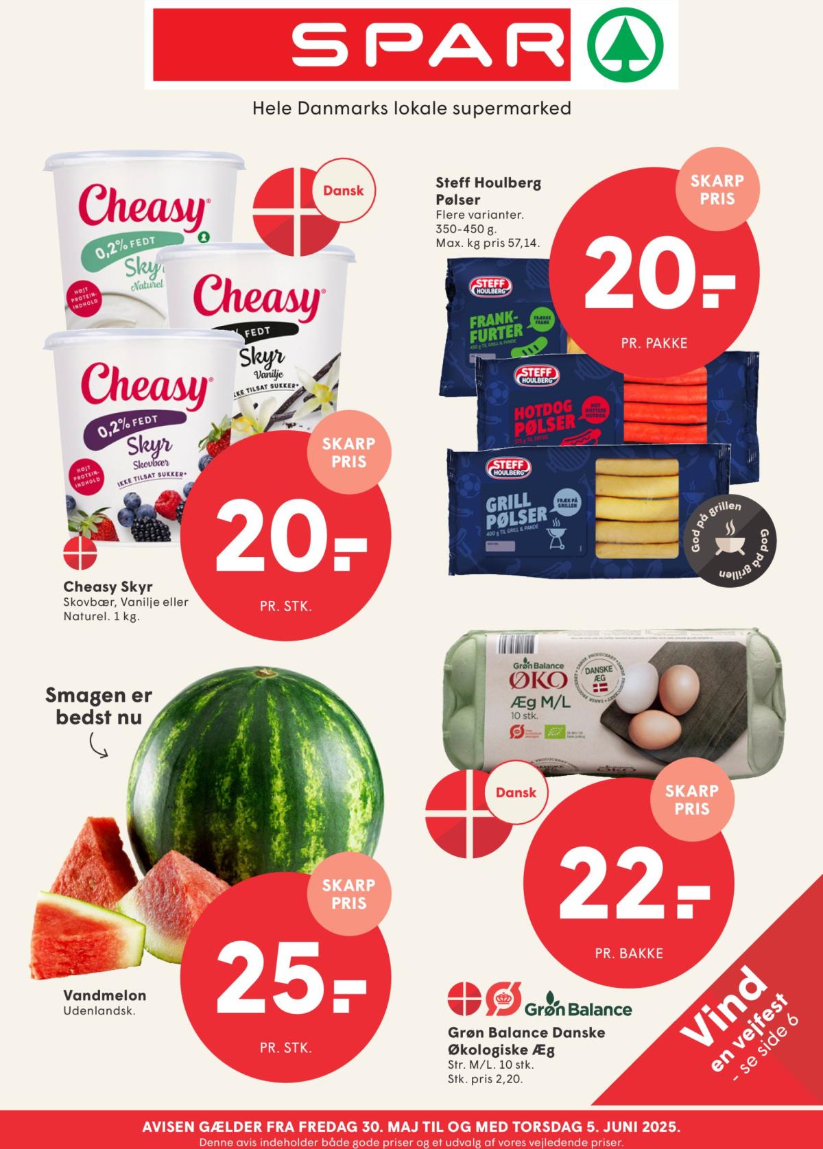 Spar tilbudsavis gyldig fra 30.05. - 05.06.