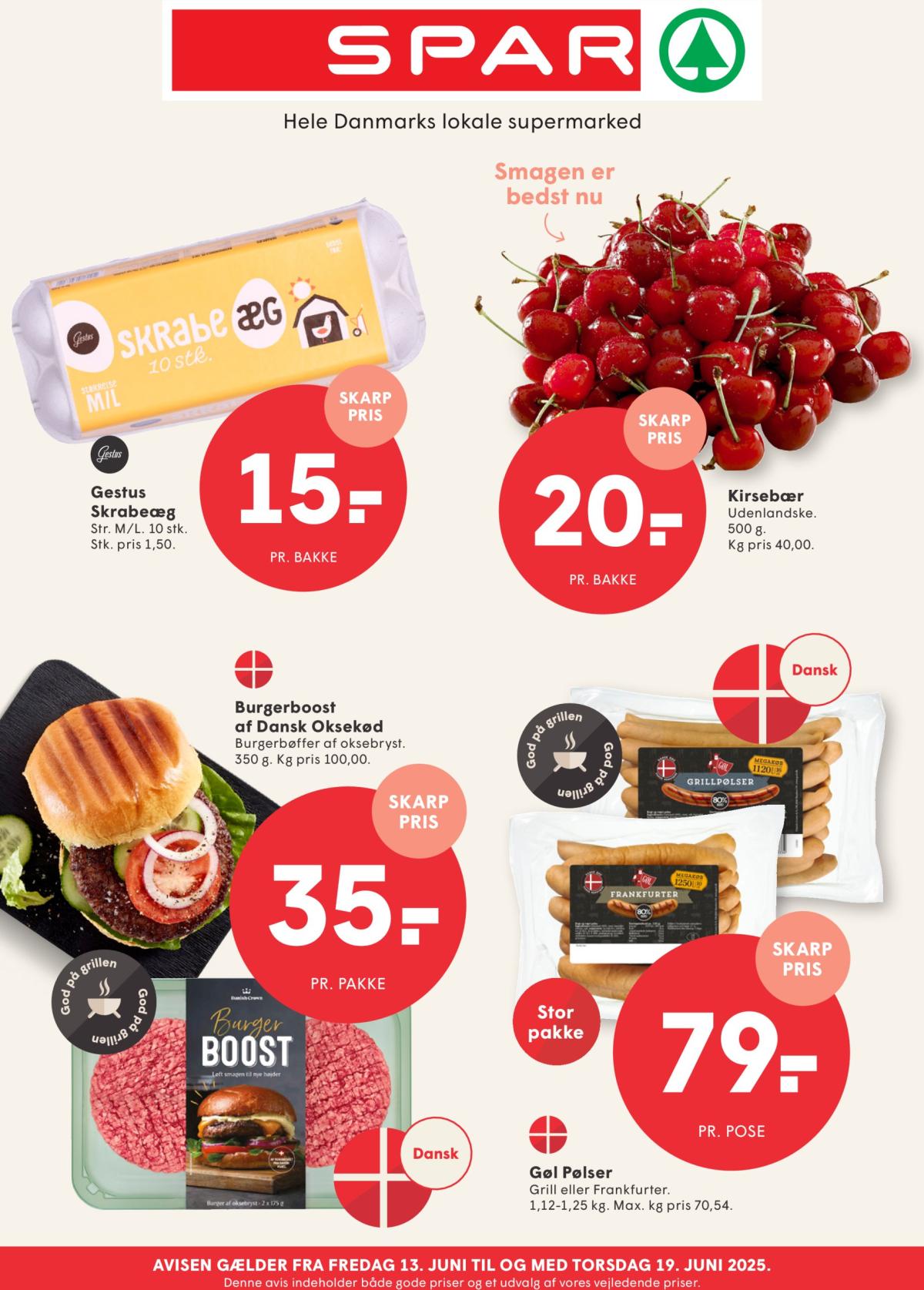 Spar tilbudsavis gyldig fra 13.06. til 19.06.