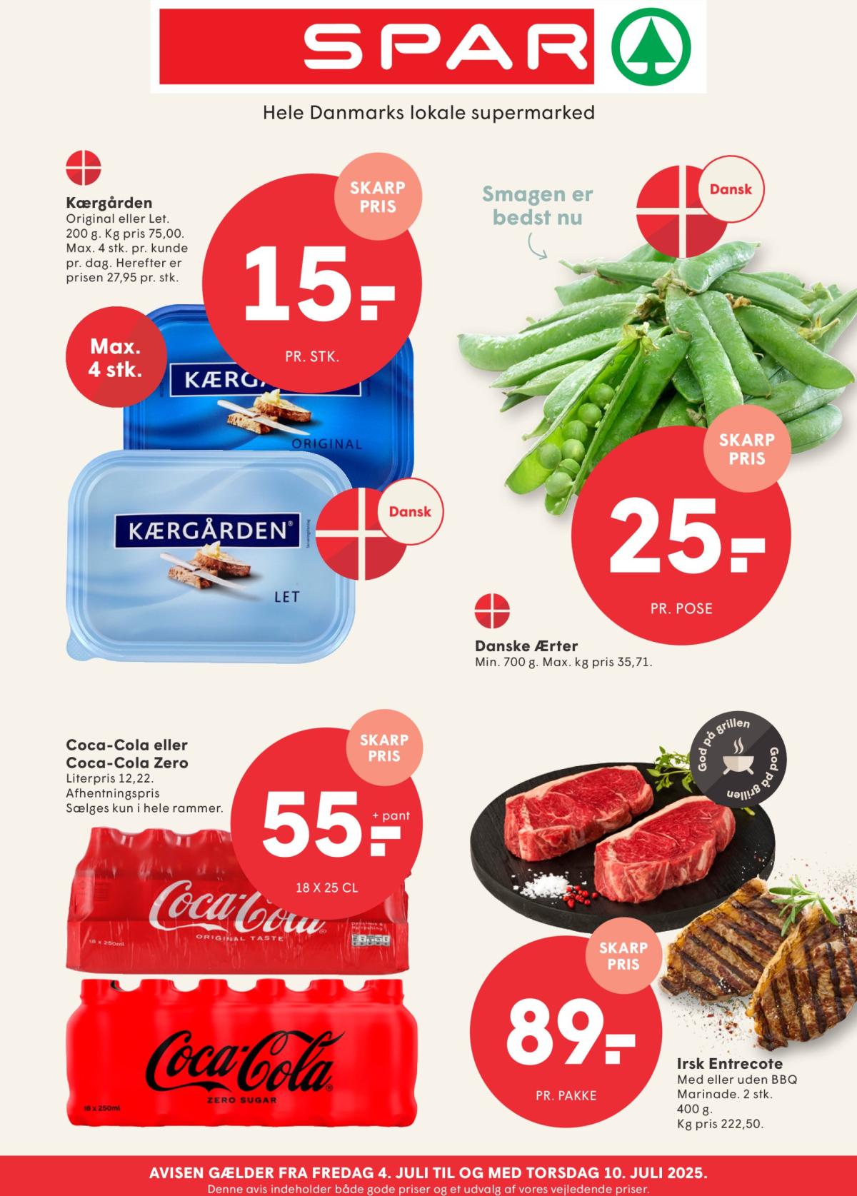 Spar tilbudsavis gyldig fra 04.07. til 10.07.