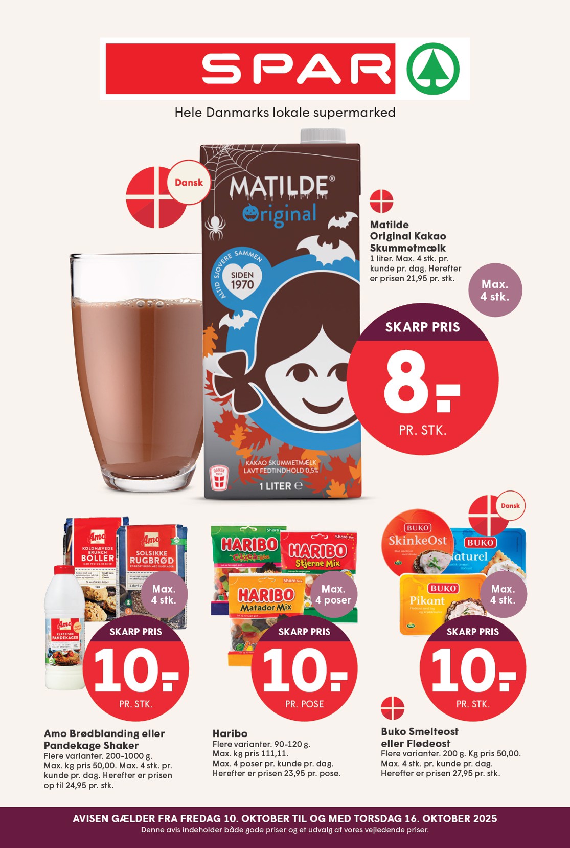 Spar tilbudsavis gyldig fra 10.10. til 16.10.