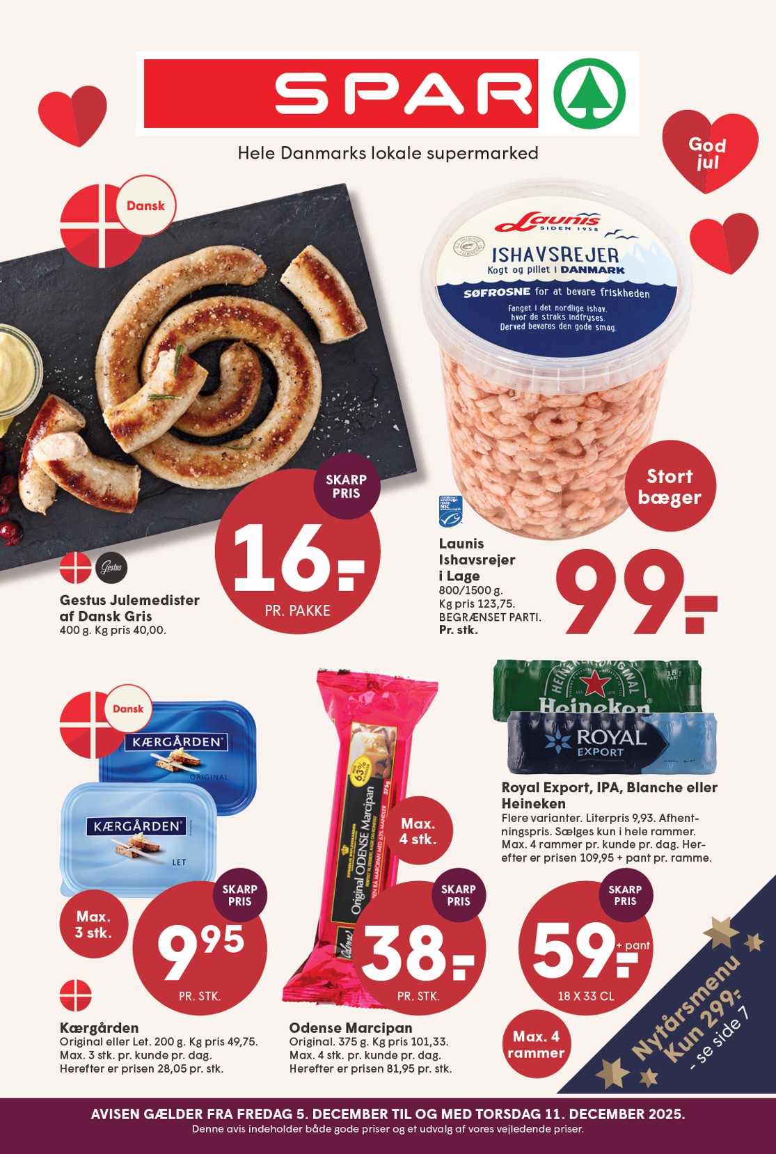 Spar tilbudsavis gyldig fra 05.12. til 11.12.