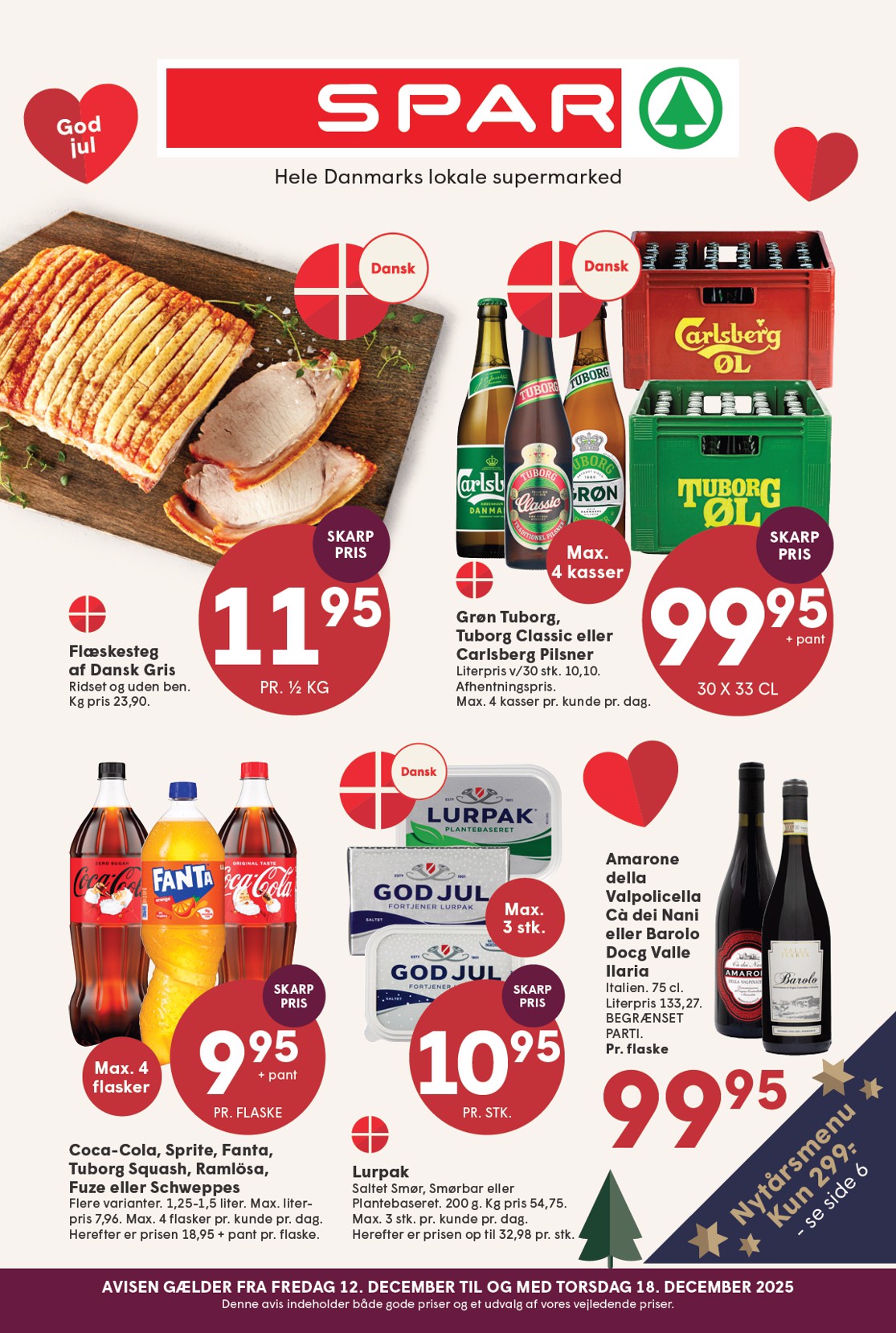 Spar tilbudsavis gyldig fra 12.12. til 18.12.