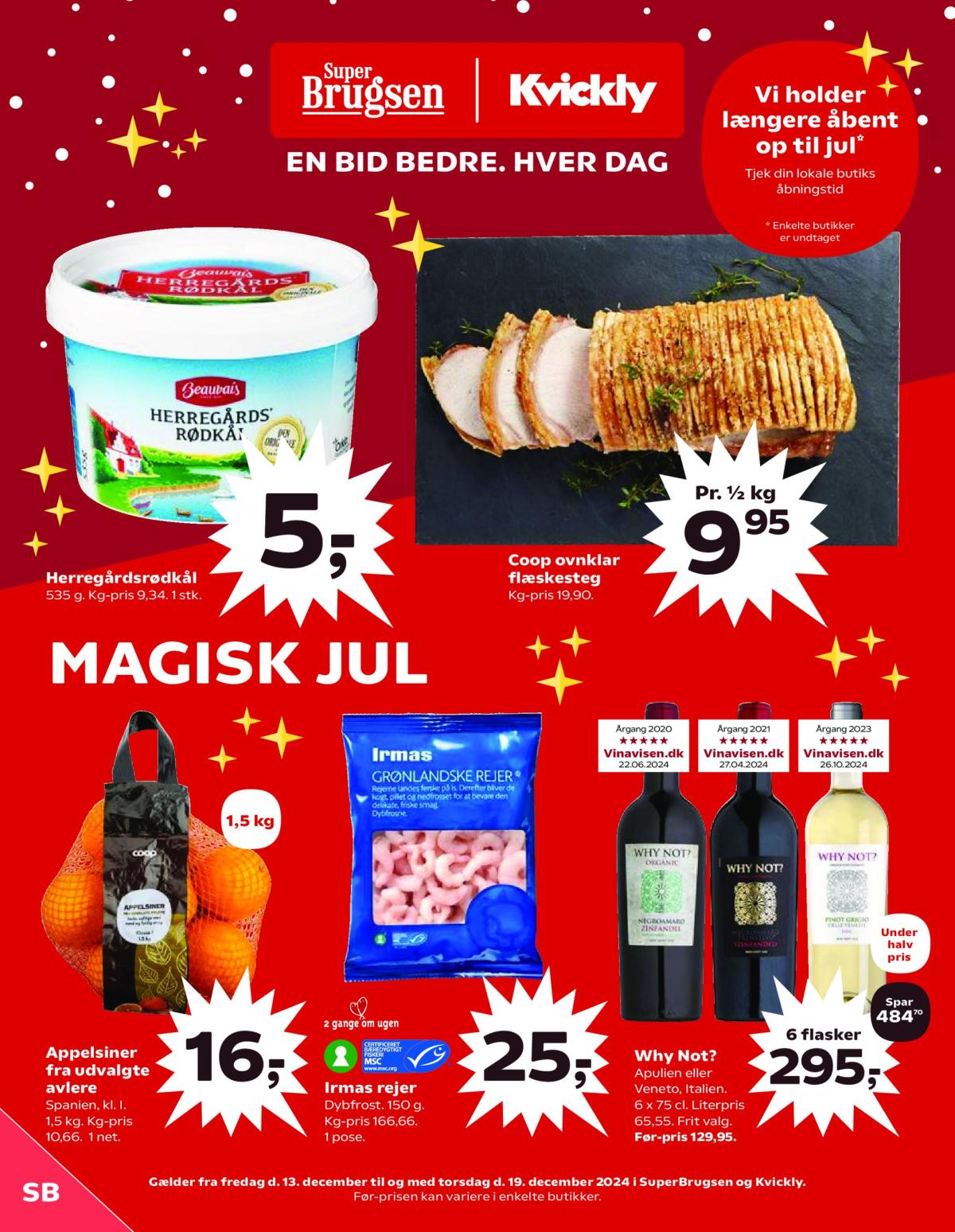 COOP - Super Brugsen tilbudsavis gyldig fra 13.12. - 19.12.