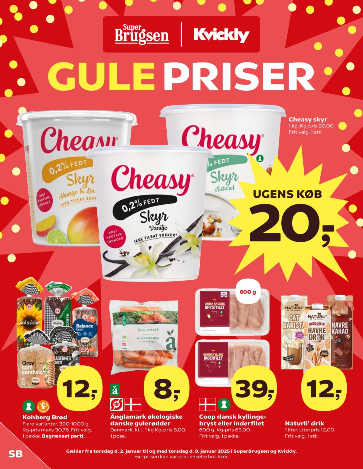 COOP - Super Brugsen tilbudsavis gyldig fra 02.01. - 09.01.